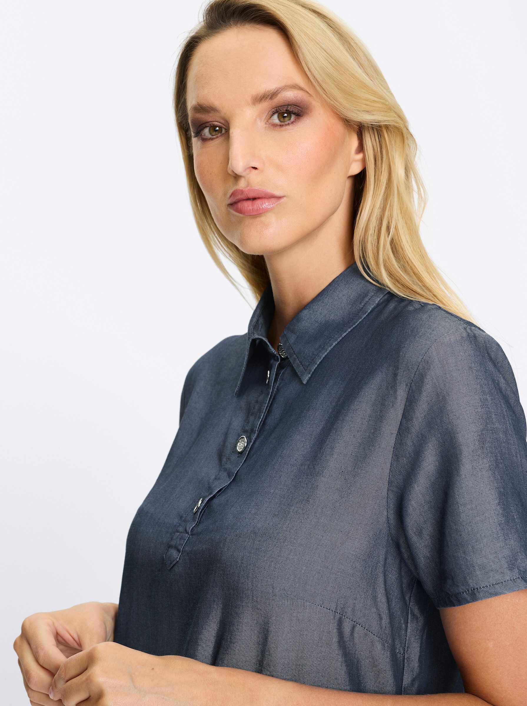 heine Etuikleid Kleid Kurzarm