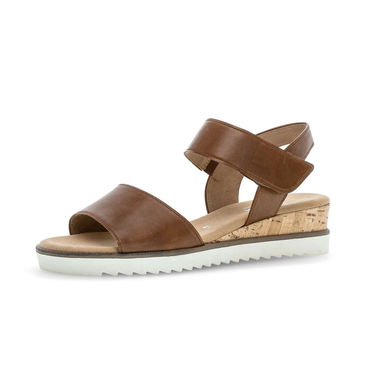 Gabor Plateau Sandale Glattleder Plateausandaletten