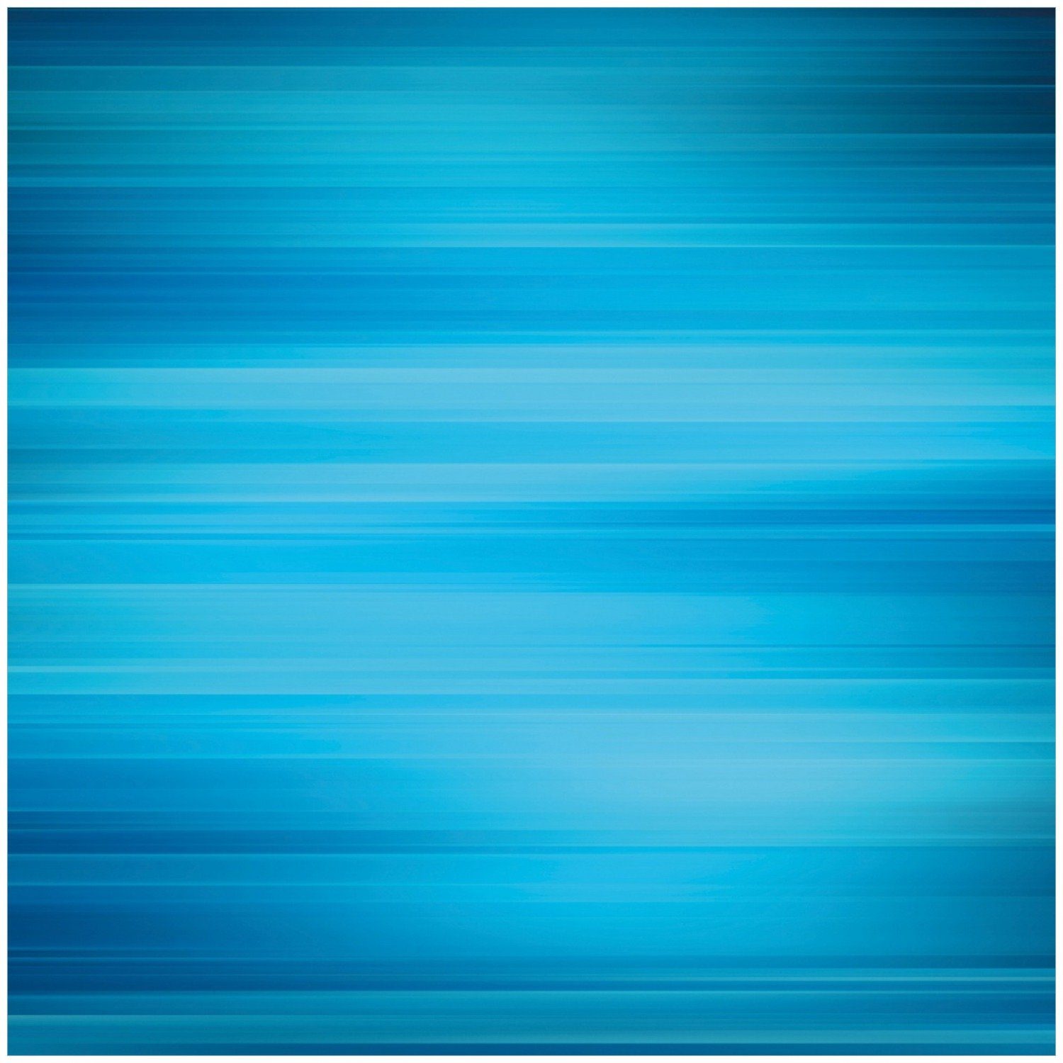 Wallario Memoboard Blau und schwarz gestreift - Abstraktes Streifenmuster