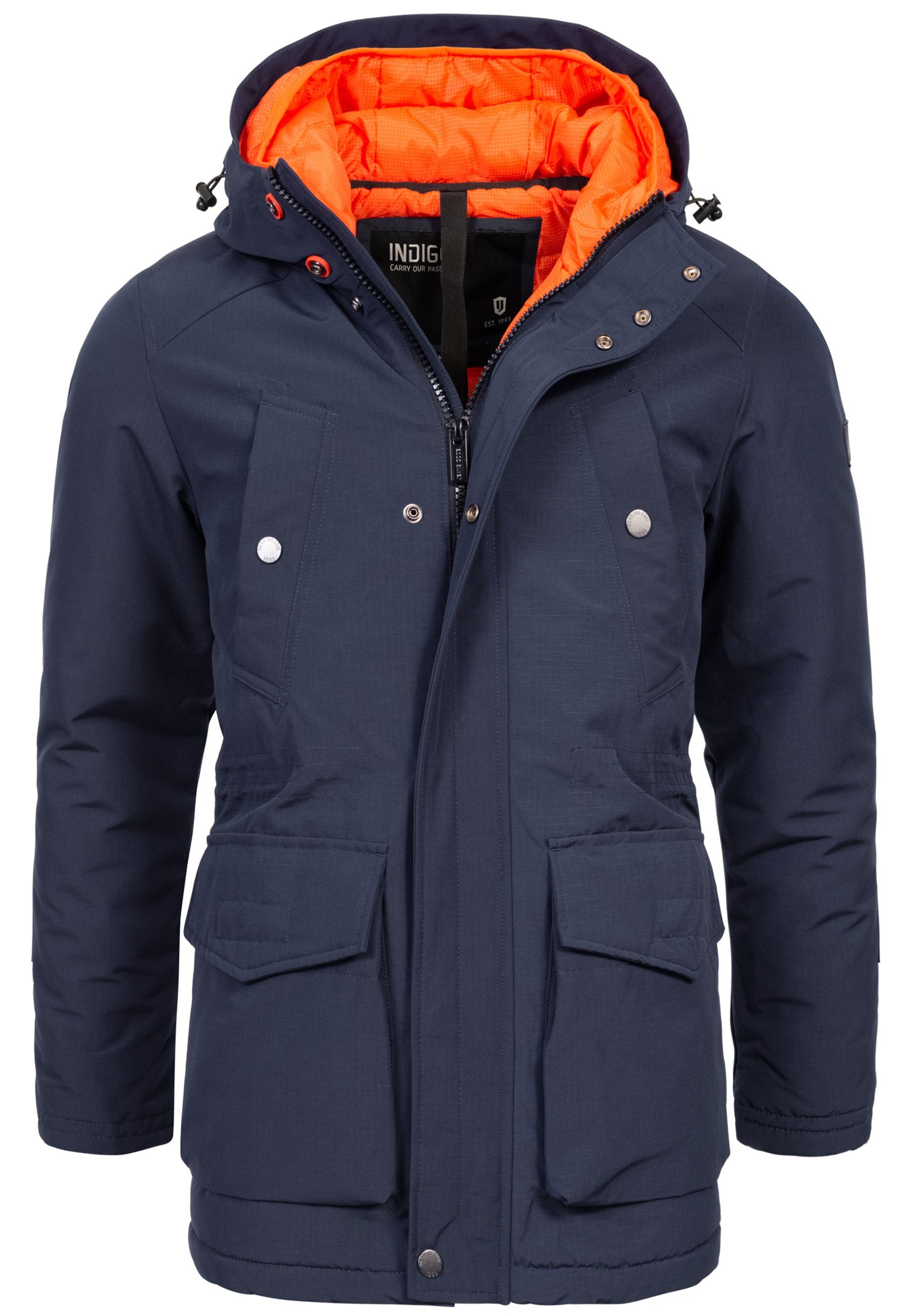 Indicode Parka Herren Waters Herrenparka Herrenjacke