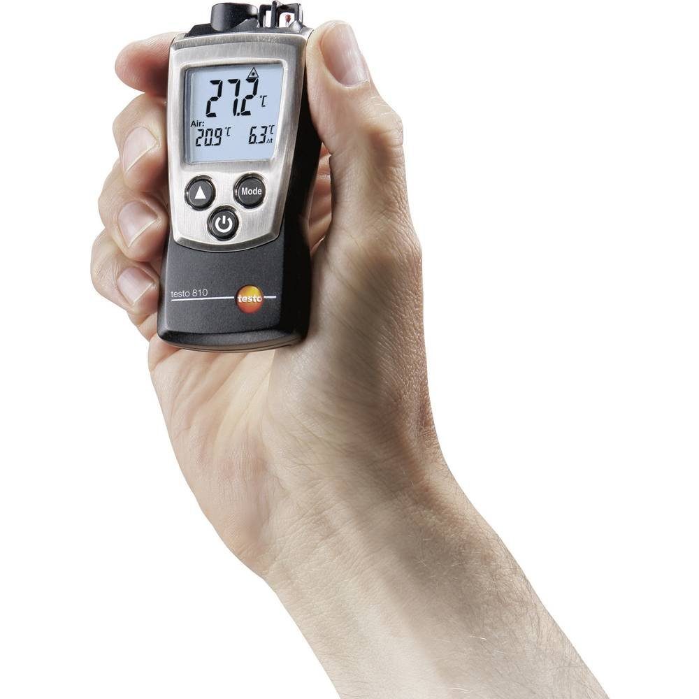 testo Infrarot-Thermometer Temperatur-Messgerät 0560 0810, Kontaktmessung