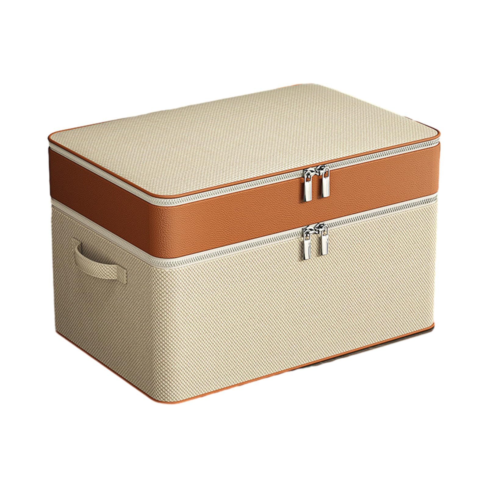 Coonoor Aufbewahrungskorb Faltbarer Aufbewahrungskorb für Kleidung mit Grif günstig online kaufen