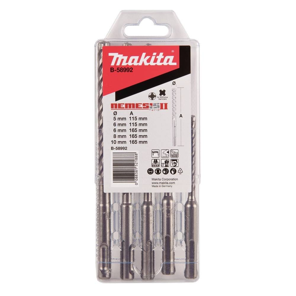 Makita Spiralbohrer Bohrerset SDS-PLUS günstig online kaufen