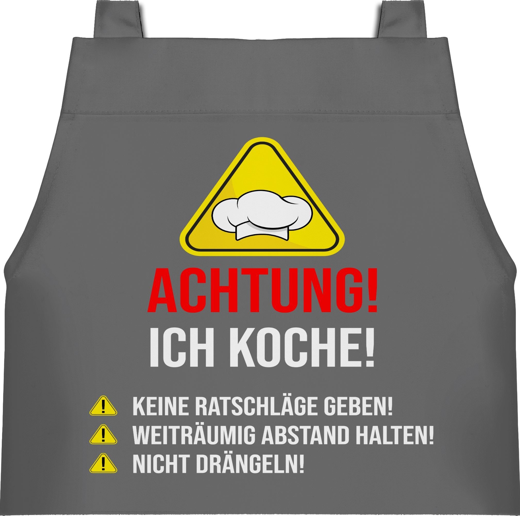Shirtracer Kochschürze Achtung Ich koche - günstig online kaufen