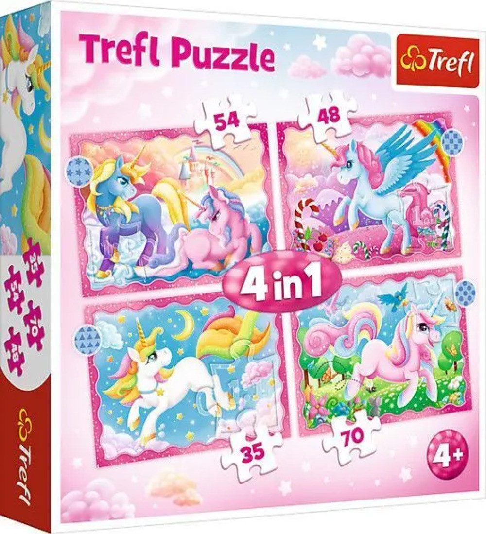 Trefl Puzzle 4 in 1 Puzzle günstig online kaufen