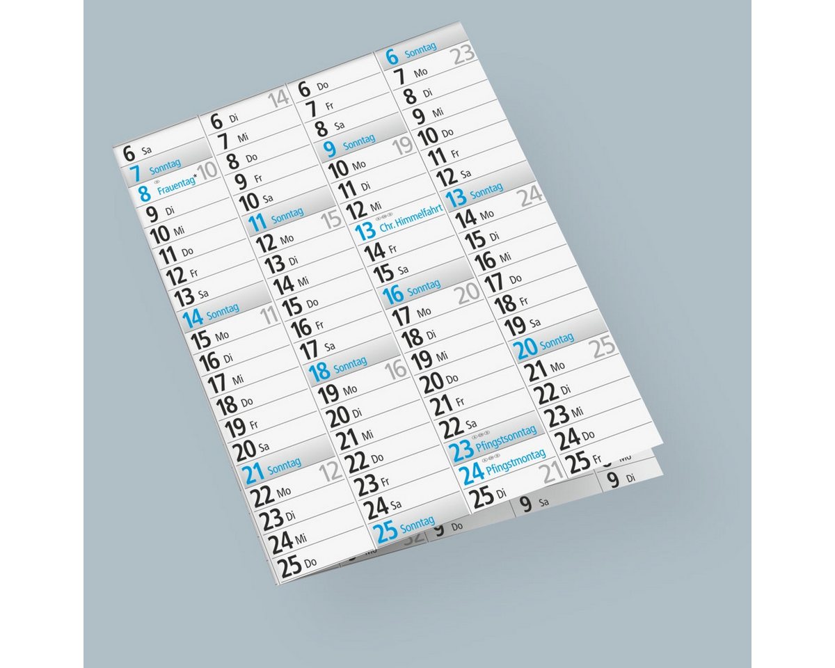 Thumbnail - rido ide Plakatkalender Jahresplaner 102x68cm 14 Monate 2026