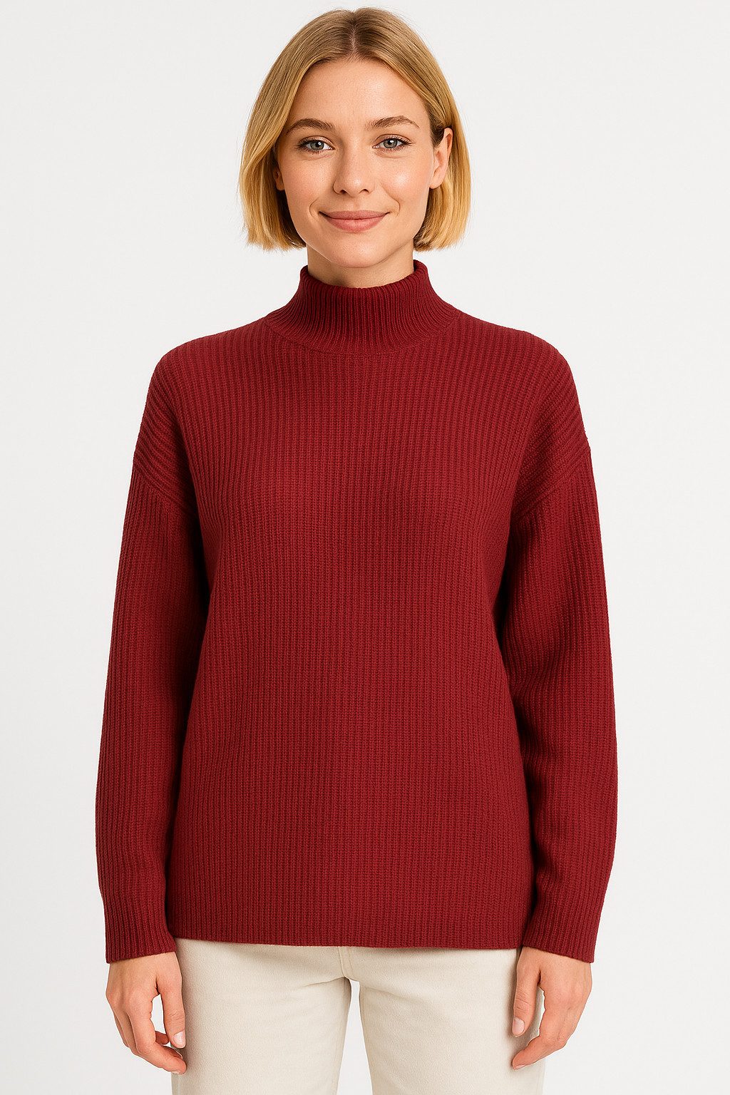 ONLY Strickpullover ONLKATIA LS RIB HIGHNECK günstig online kaufen