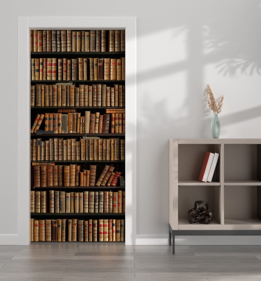 MyMaxxi Dekorationsfolie Türtapete Türposter Türfolie selbstklebend Bücherr günstig online kaufen
