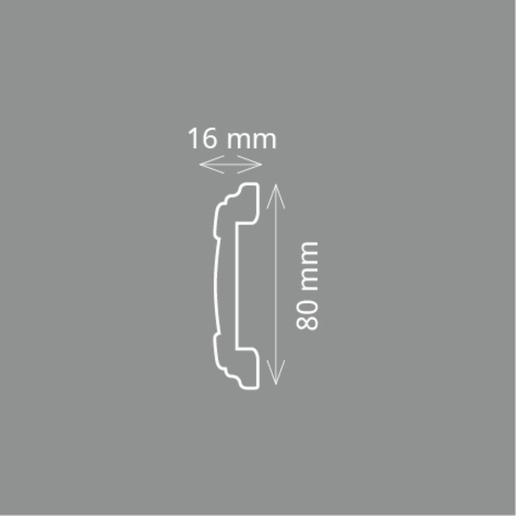 Homestar Zierleiste Wandleiste CW 13, (16 günstig online kaufen