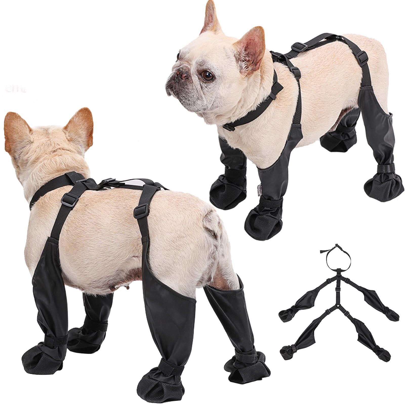 Pfotenschutz Pfotenschutz Wasserdichte Hundestiefel Hundeschuhe mit festen Riemen