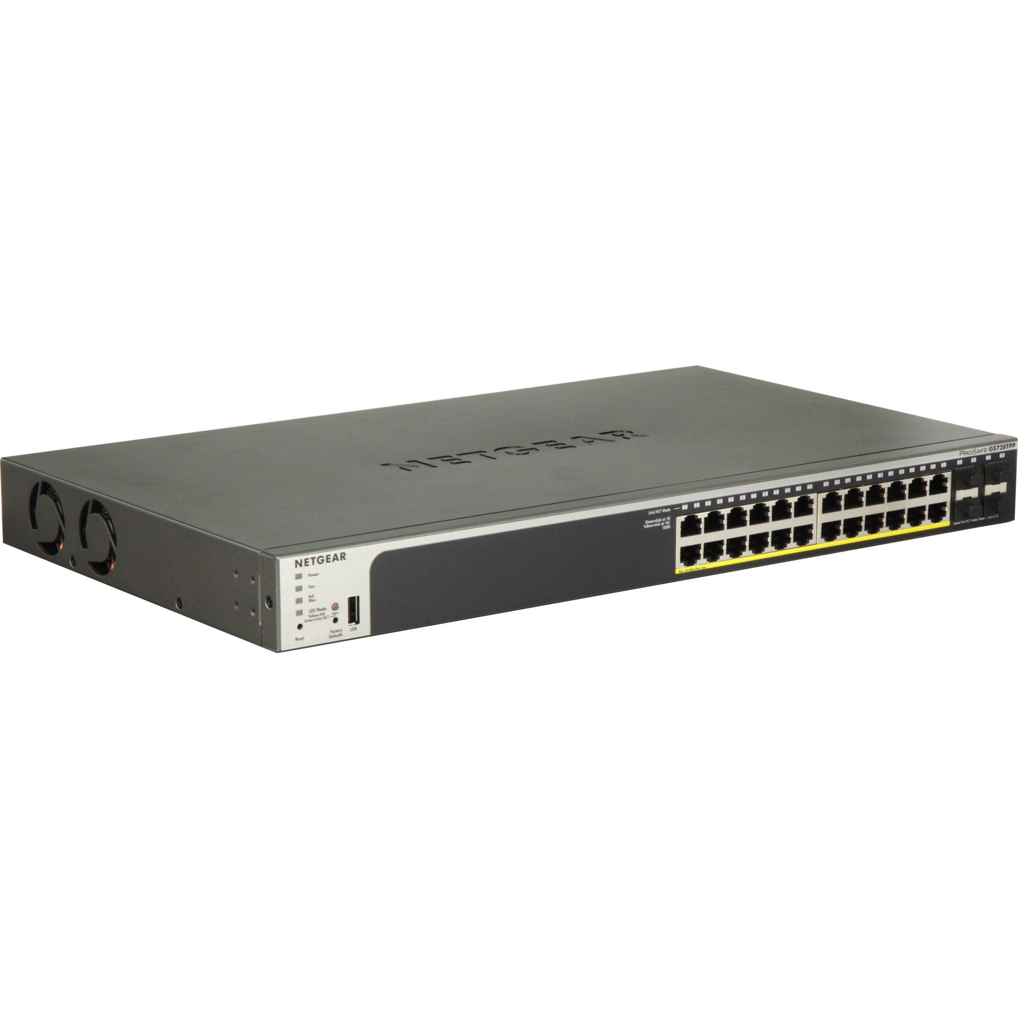 GS728TPPv2, Netzwerk-Switch NETGEAR Switch Netgear