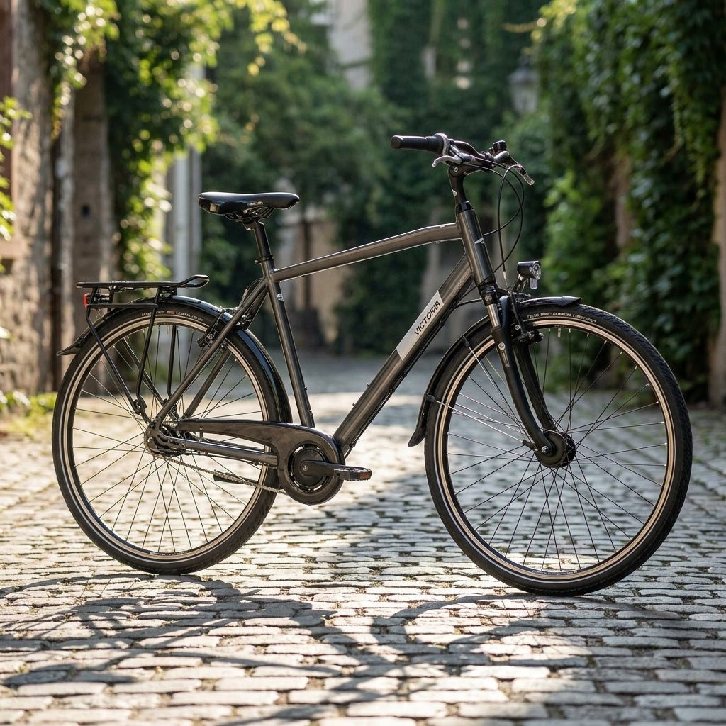 Victoria Trekkingrad VICTORIA Trekkingrad "TREQANA 1" (1), Diamant, 28", carbonite grey, 7