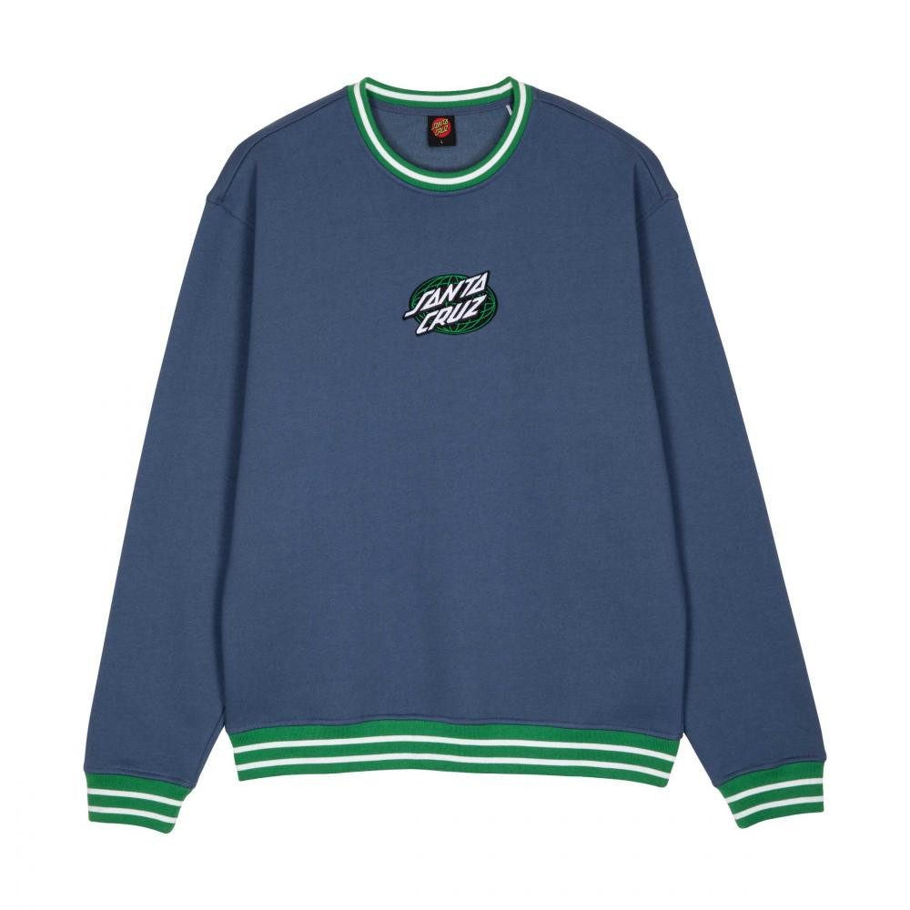 Santa Cruz Sweater Sweatpulli Santa Cruz Global Oval Dot
