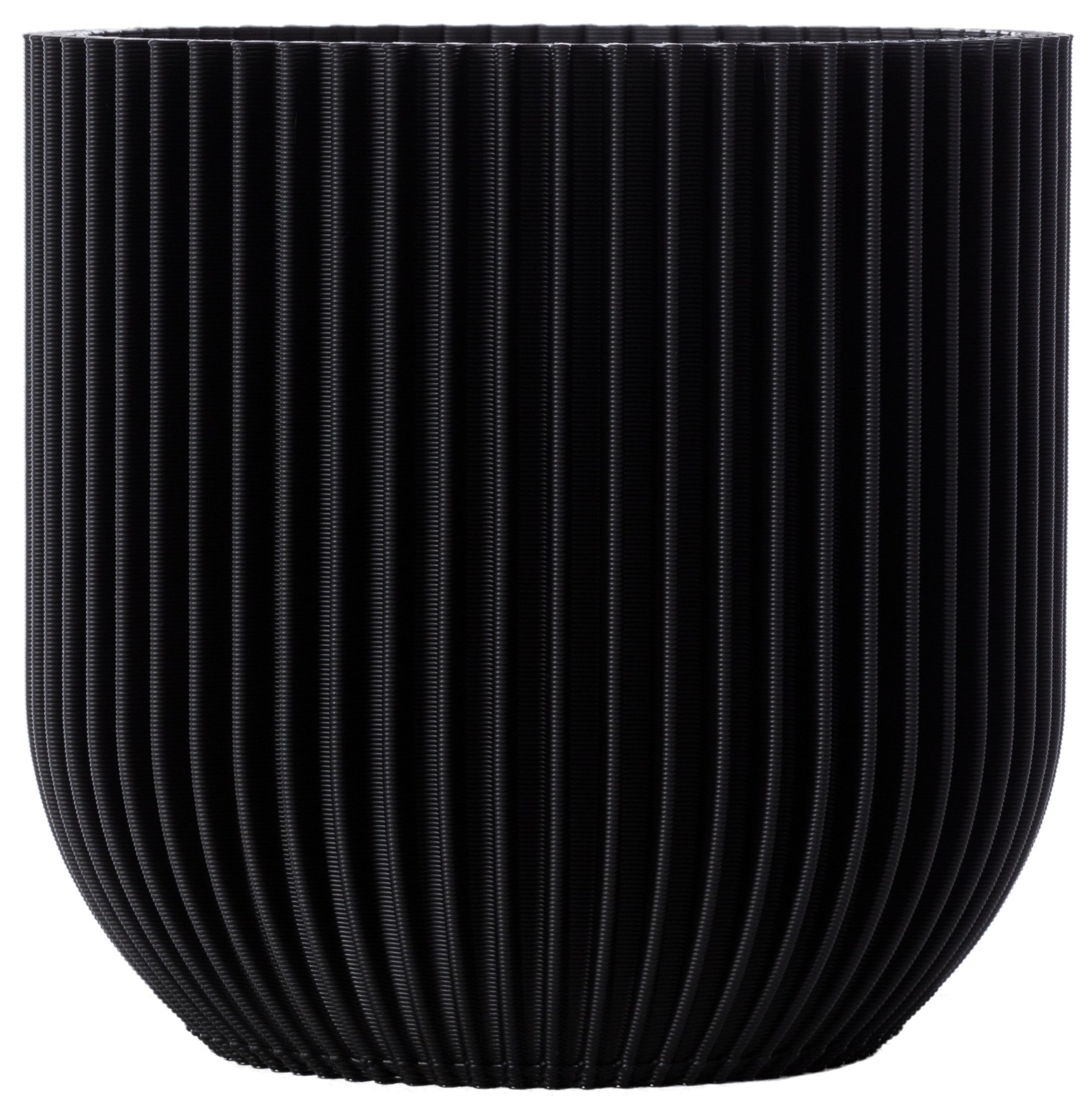 3D Vase Übertopf 3D Vase Cloe Orchideentopf Kräutertopf Übertopf Blumentopf nachhaltig, Übertopf aus dem 3D Drucker