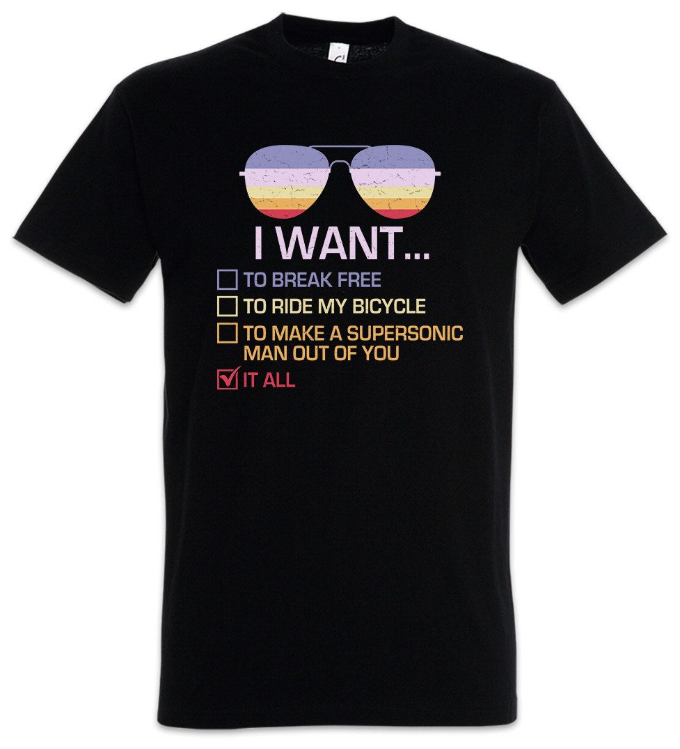 Urban Backwoods Print-Shirt I Want To günstig online kaufen
