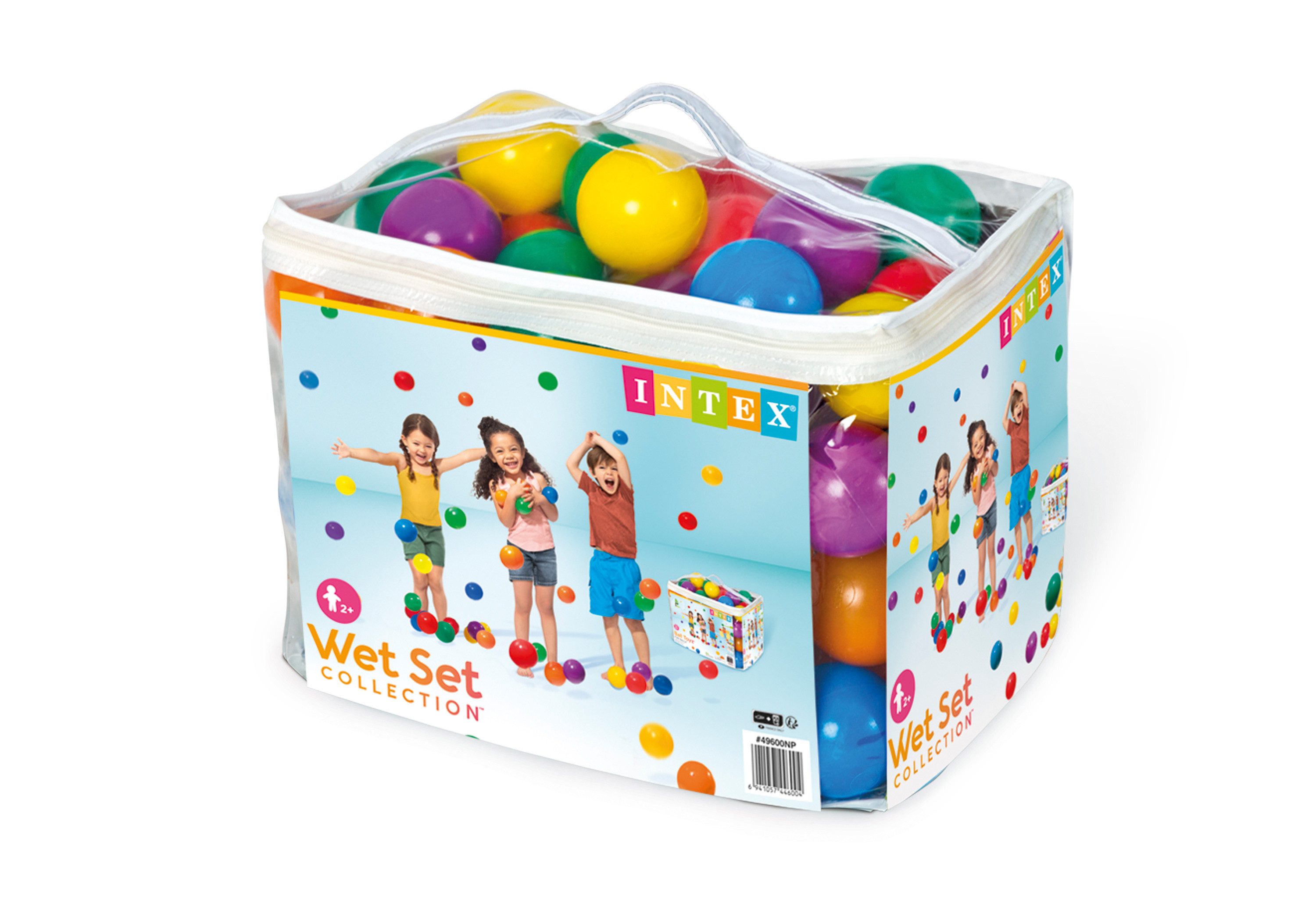 Intex Spielball Fun Ballz (100 Stück), inkl. Tragetasche