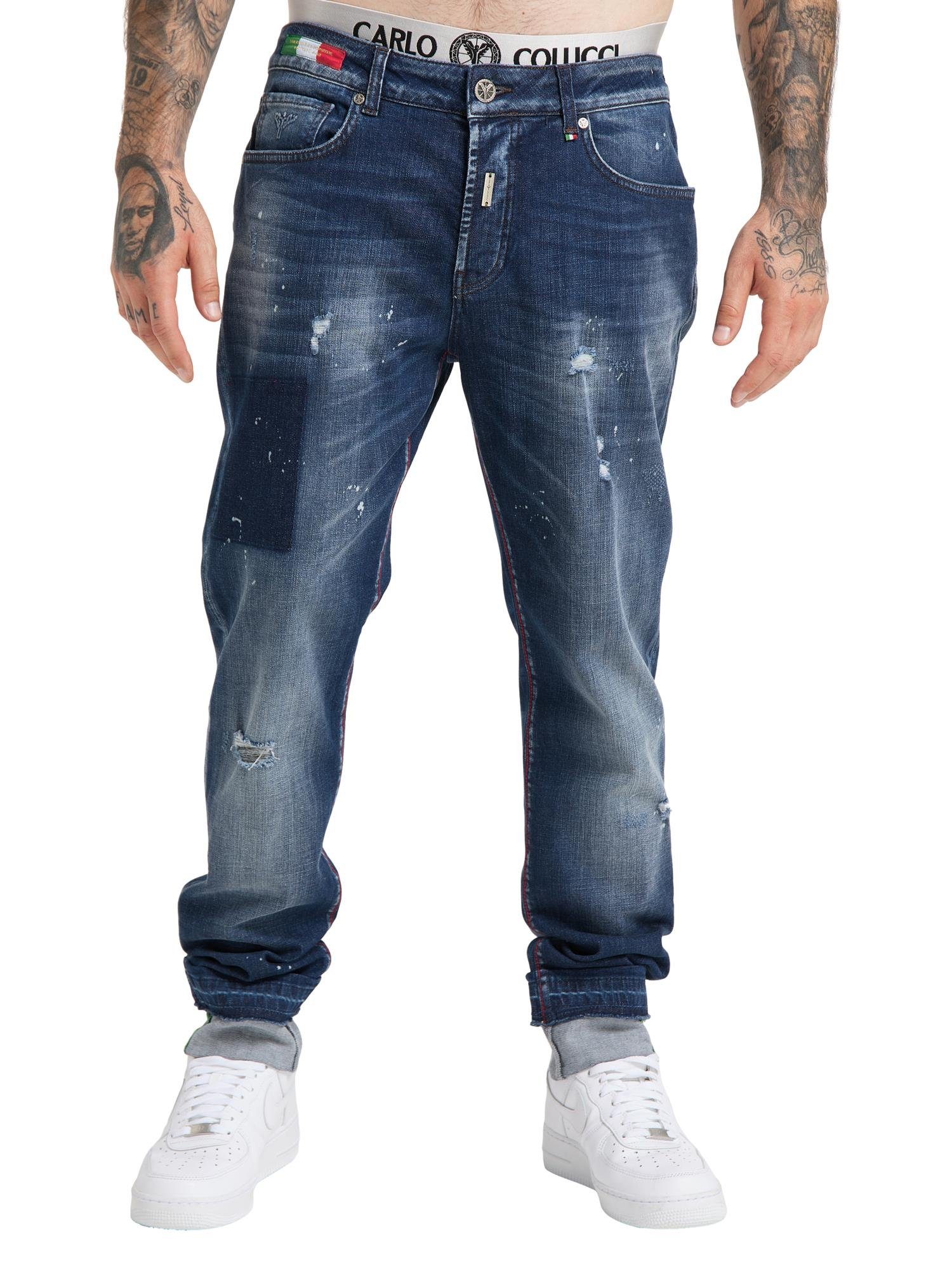CARLO COLUCCI 5-Pocket-Jeans Cavicchioli 36W