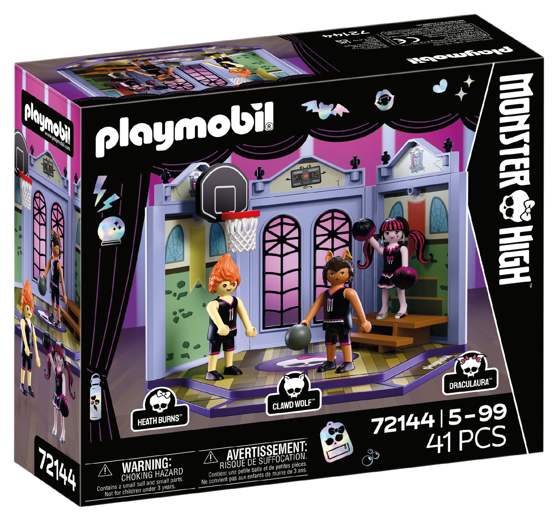 Playmobil® High SporthalleTM (72144), Monster High™ Konstruktions-Spielset, Made in Europe