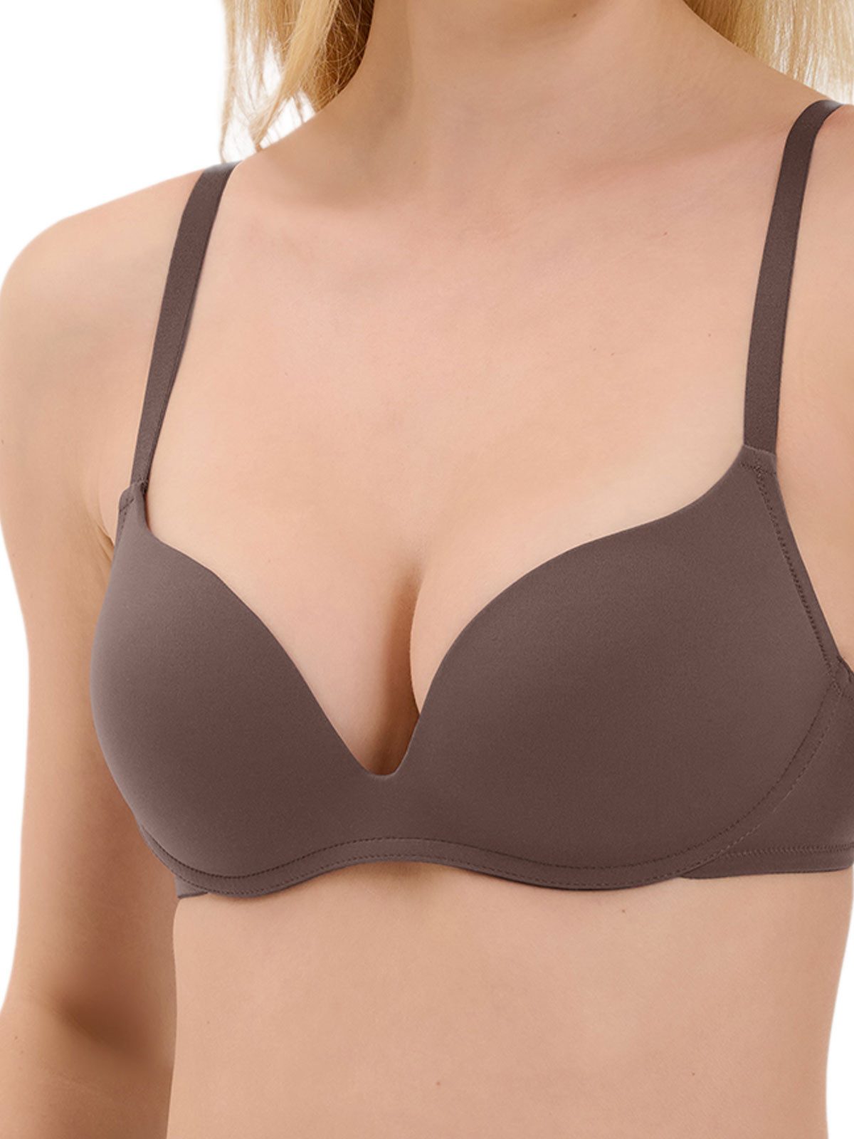 Lisca Push-up-BH Push up BH ohne Bügel Maya (Stück, 1-tlg) ohne Bügel, verstellbare Träger