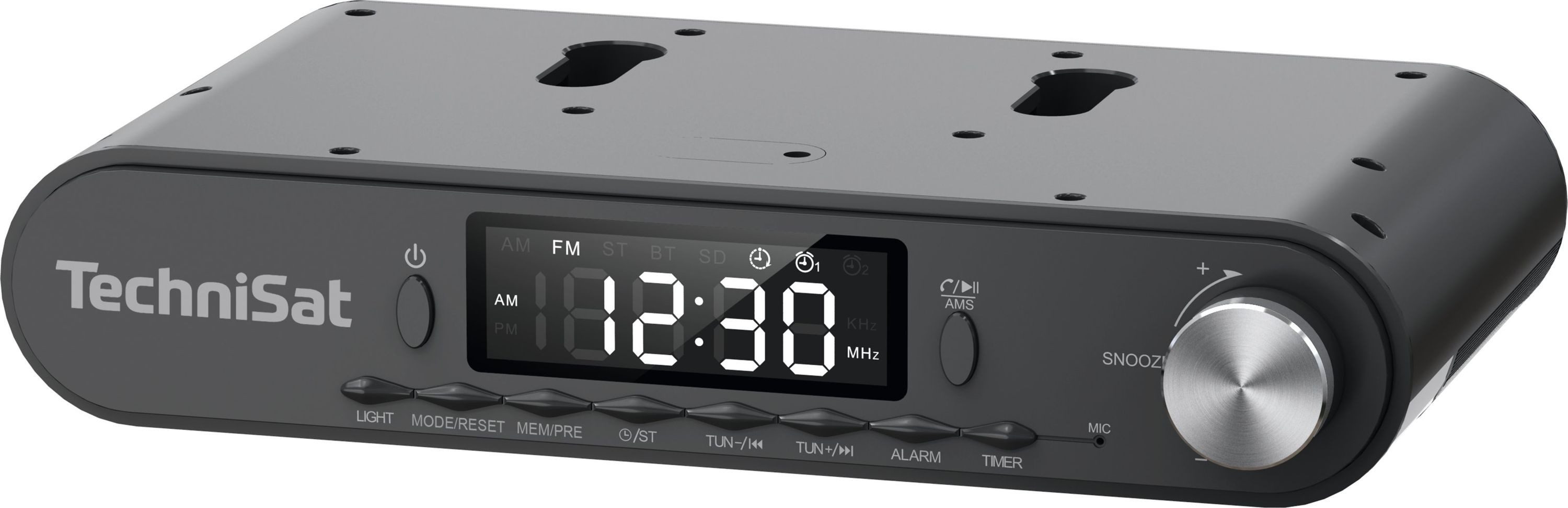 TechniSat VIOLA Küchenradio Küchen-Radio (5 W, LED Display, Arbeitsleuchte, Timer, Bluetooth, Weckfunktion)