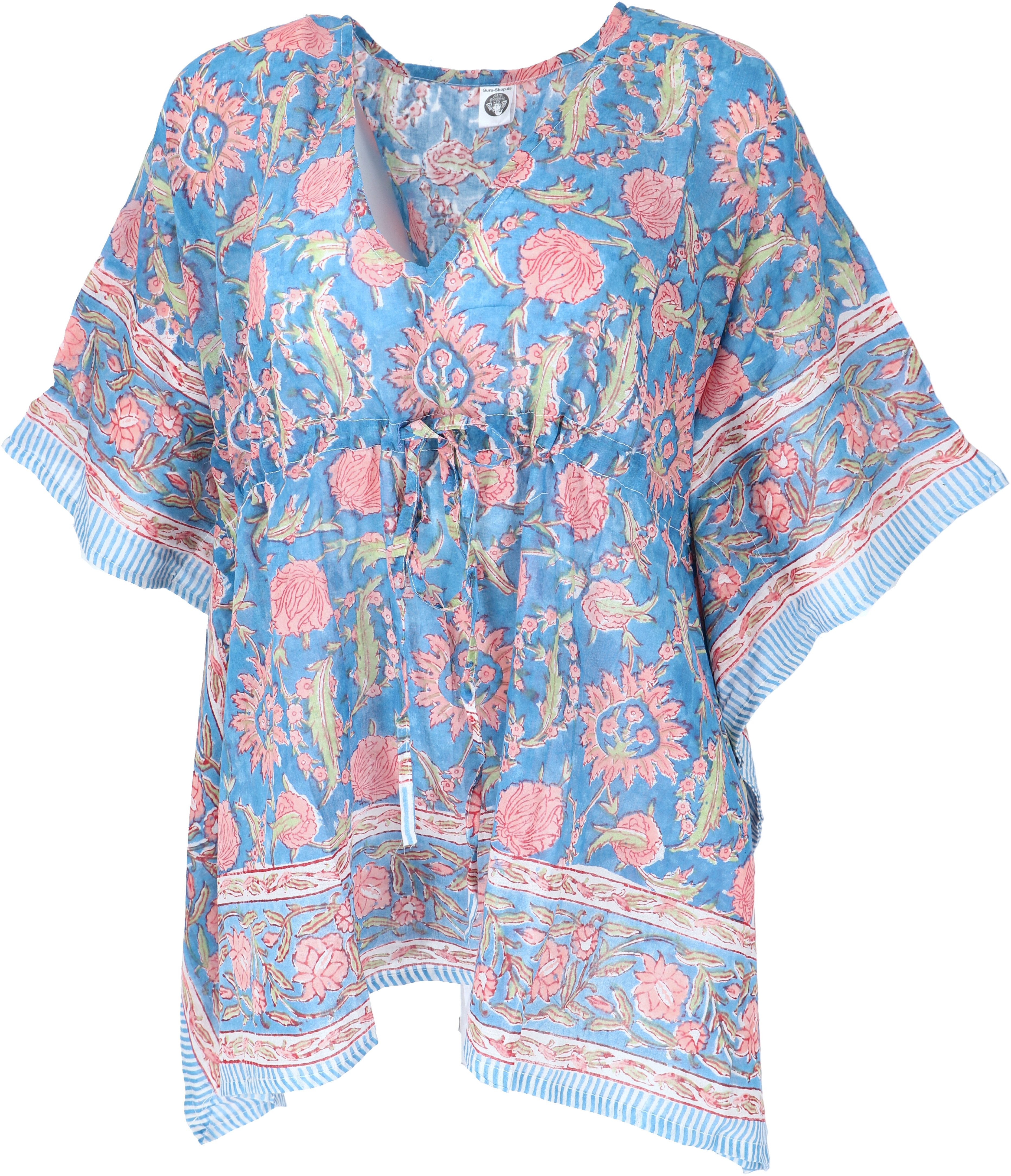 Guru-Shop Longbluse Hippie Poncho, Kaftan, Tunika, günstig online kaufen