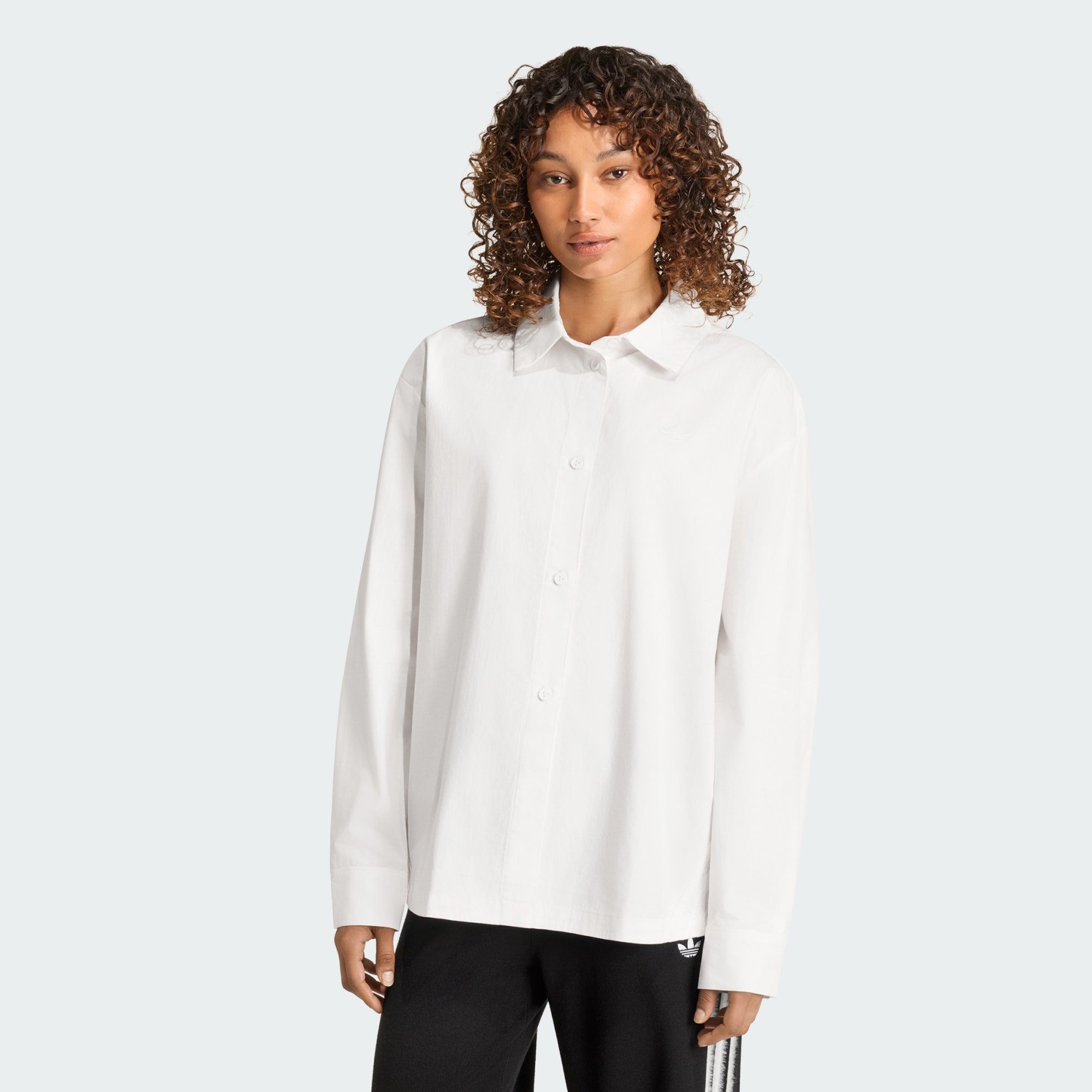 adidas Originals Langarmshirt 3-STREIFEN HEMD (1-tlg)