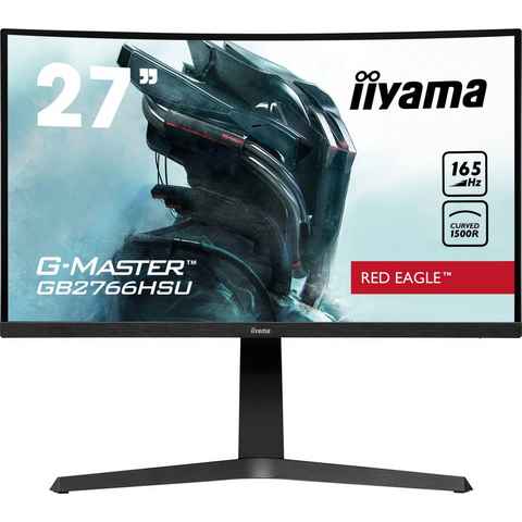 Iiyama G-Master GB2766HSU-B1 Curved-Gaming-Monitor (68,5 cm/27 ", 1920 x 1080 px, Full HD, 1 ms Reaktionszeit, 165 Hz, VA LED)