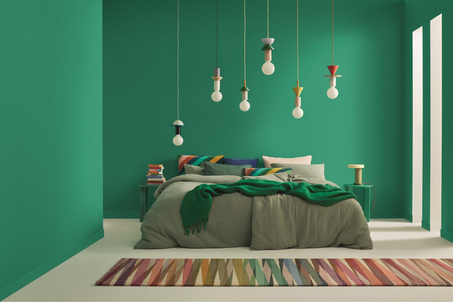 Alpina Wandfarbe Alpina PANTONE® 1L + Rührholz