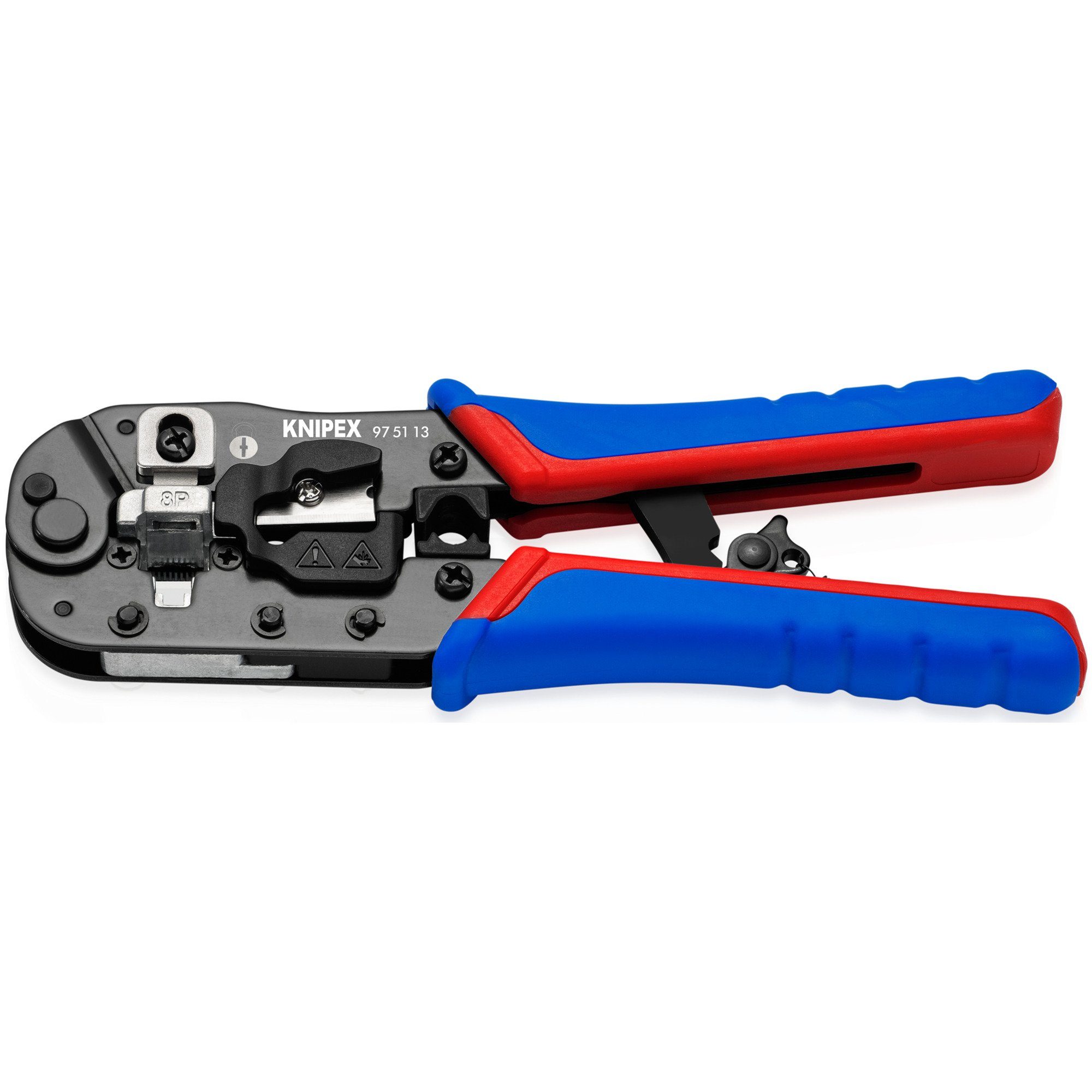 Knipex Crimpzange KNIPEX Crimpzange 97 51 13 für Westernstecker