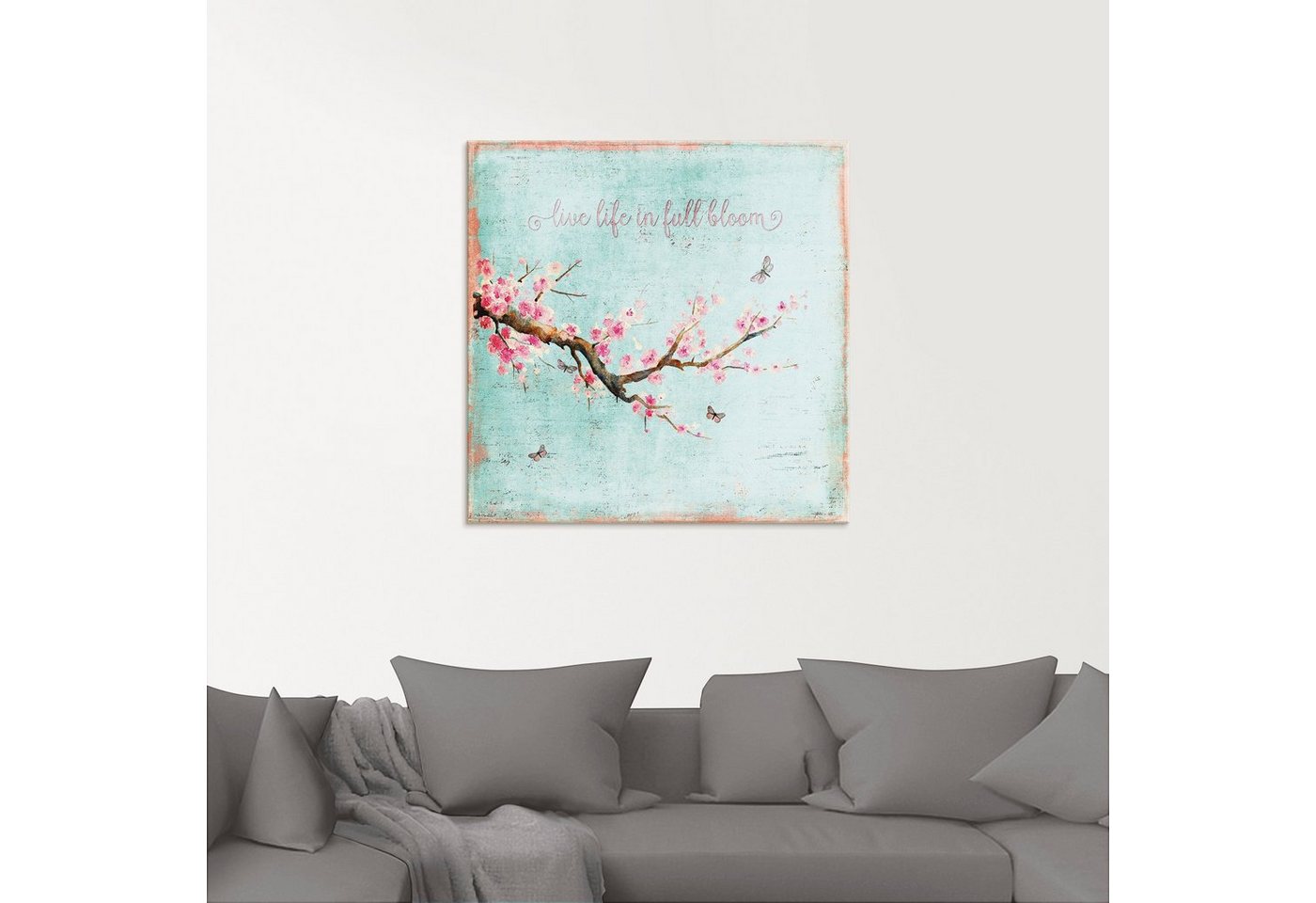 Artland Glasbild »Kirschblüte«, Blumen (1 Stück)-kaufen