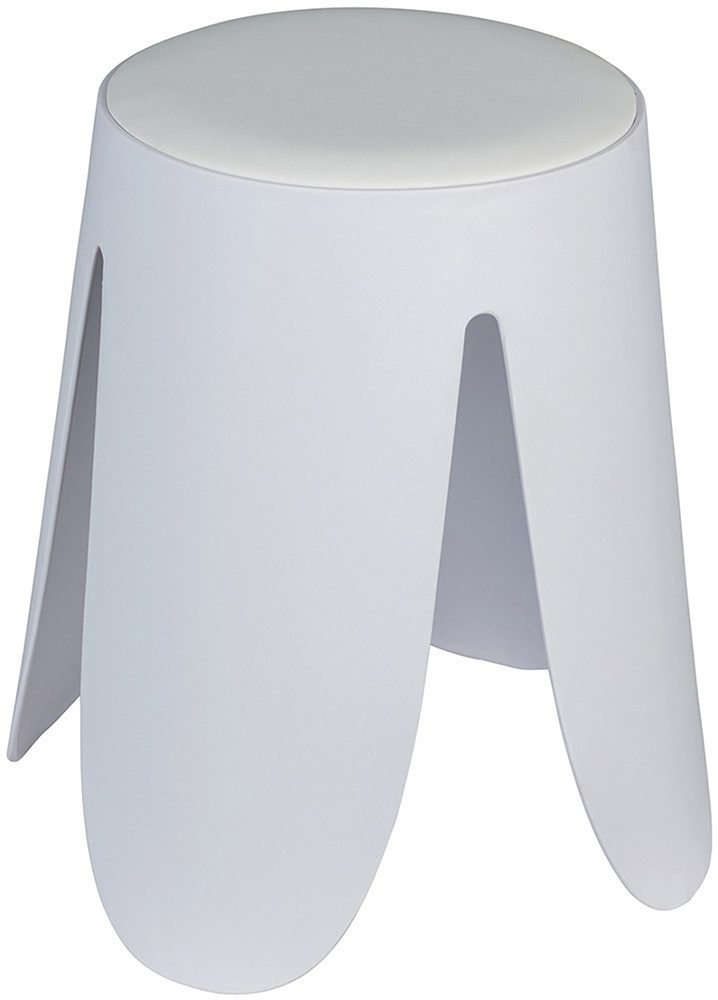 WENKO Dusch- und Badhocker Modell Comiso, belastbar bis 180 kg, Universalhocker, belastbar bis 180 kg, mit rutschsicheren Füßen