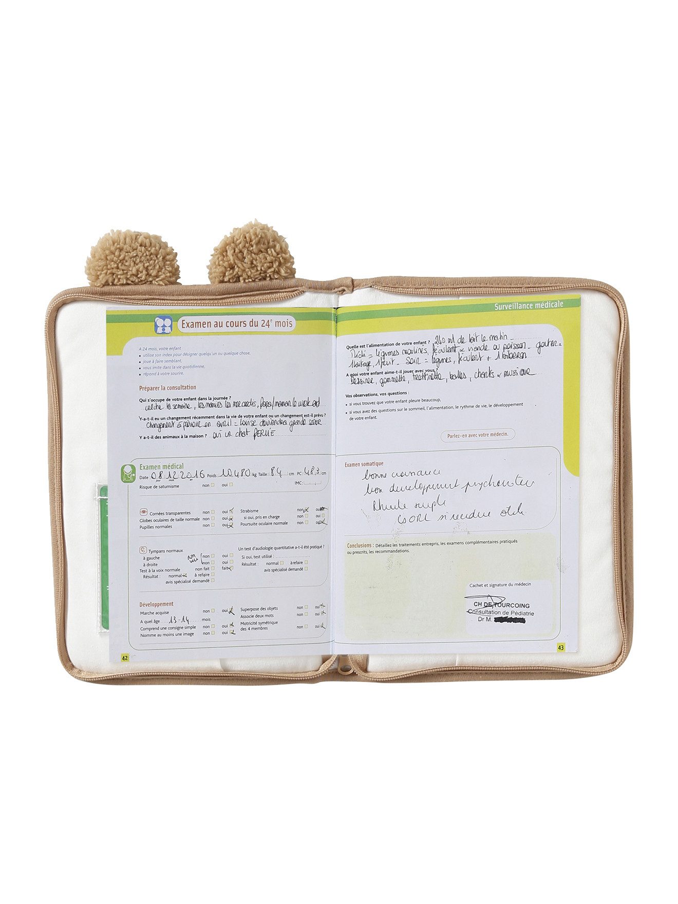 vertbaudet Etui Schutzhülle für das Vorsorgeheft günstig online kaufen
