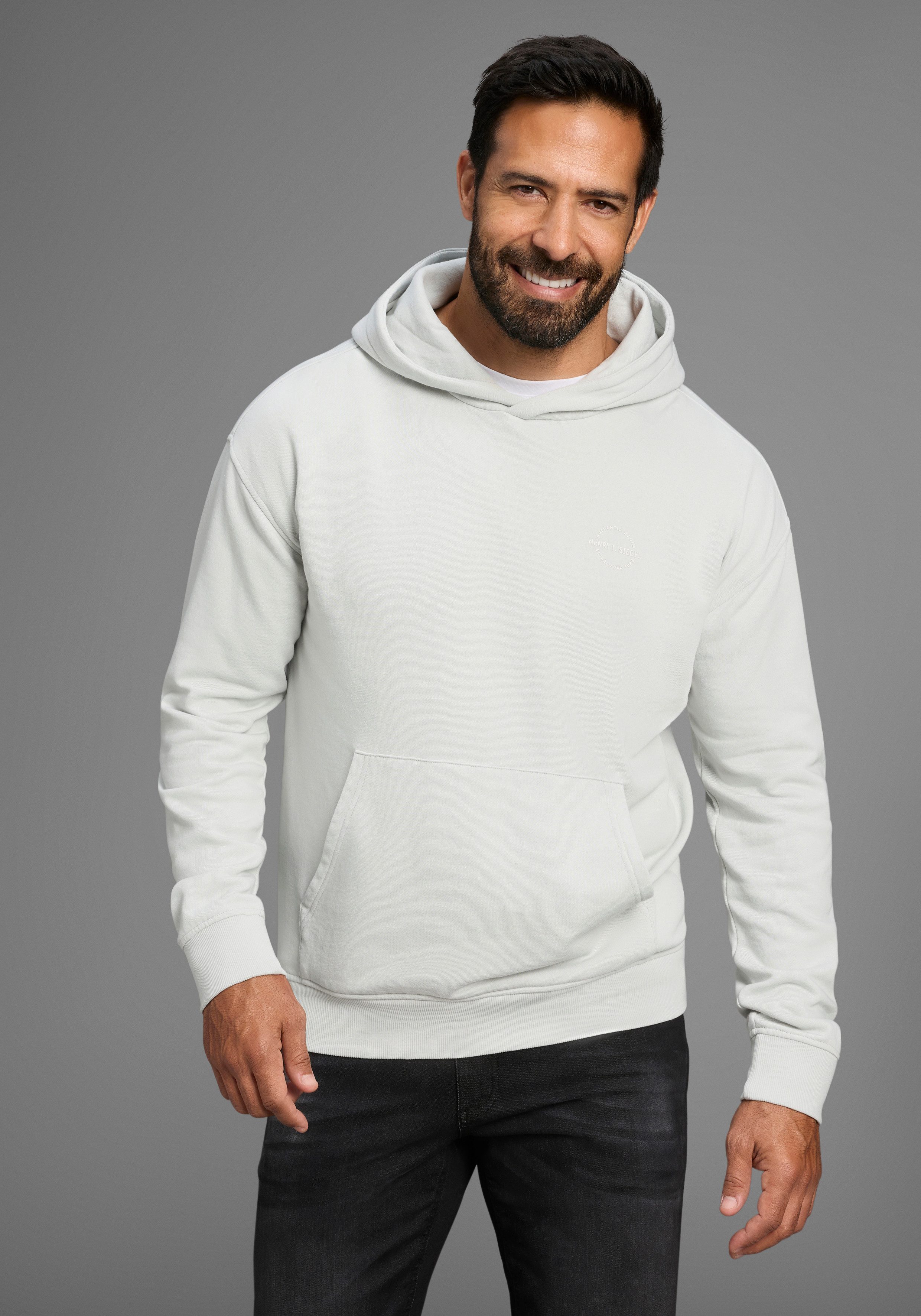 H.I.S Kapuzensweatshirt ohne Kordeln an der günstig online kaufen