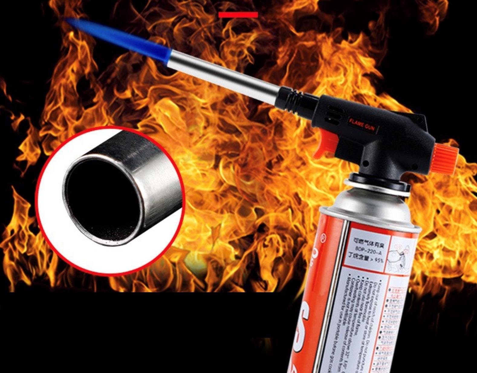 RHP Flambierbrenner RHP Präzisions-Brenneraufsatz mit Gasflaschen: Perfekte  Lösung für, (5-tlg) | Flambierbrenner