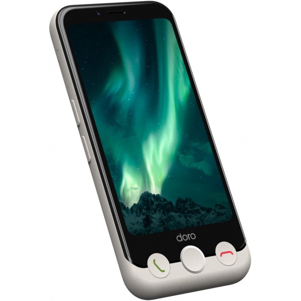 Doro Aurora A10 64 GB / 4 GB - Smartphone - bone Smartphone (4,5 Zoll, 64 GB Speicherplatz)