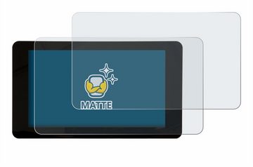 BROTECT Schutzfolie für Raspberry Pi Touchscreen 7", Displayschutzfolie, 2 Stück, Folie matt entspiegelt