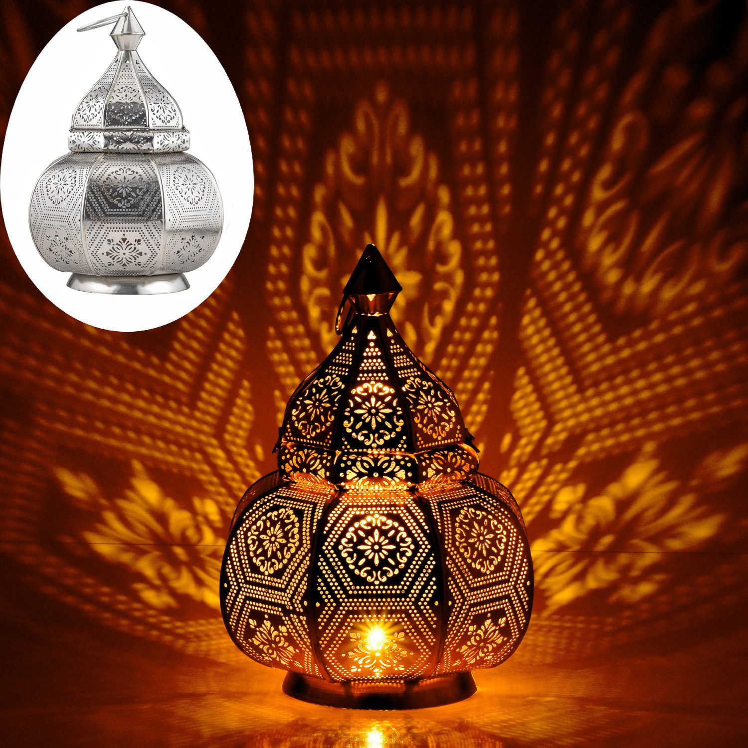 Marrakesch Orient & Mediterran Interior Nachttischlampe günstig online kaufen