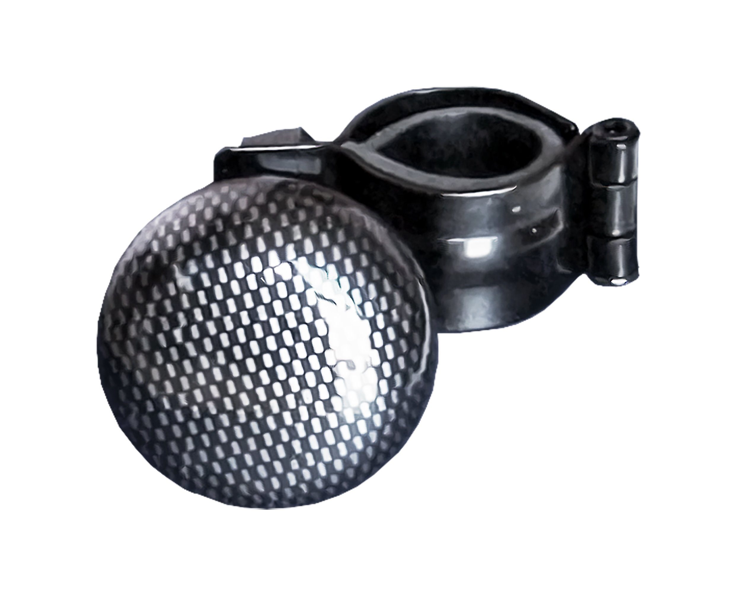 All Ride Lenkeradapter LENKRADKNAUF CARBON Steuerknopf Lenkknauf Lenkradknopf 69, (Lenkhilfe Fixlenker Knauf)