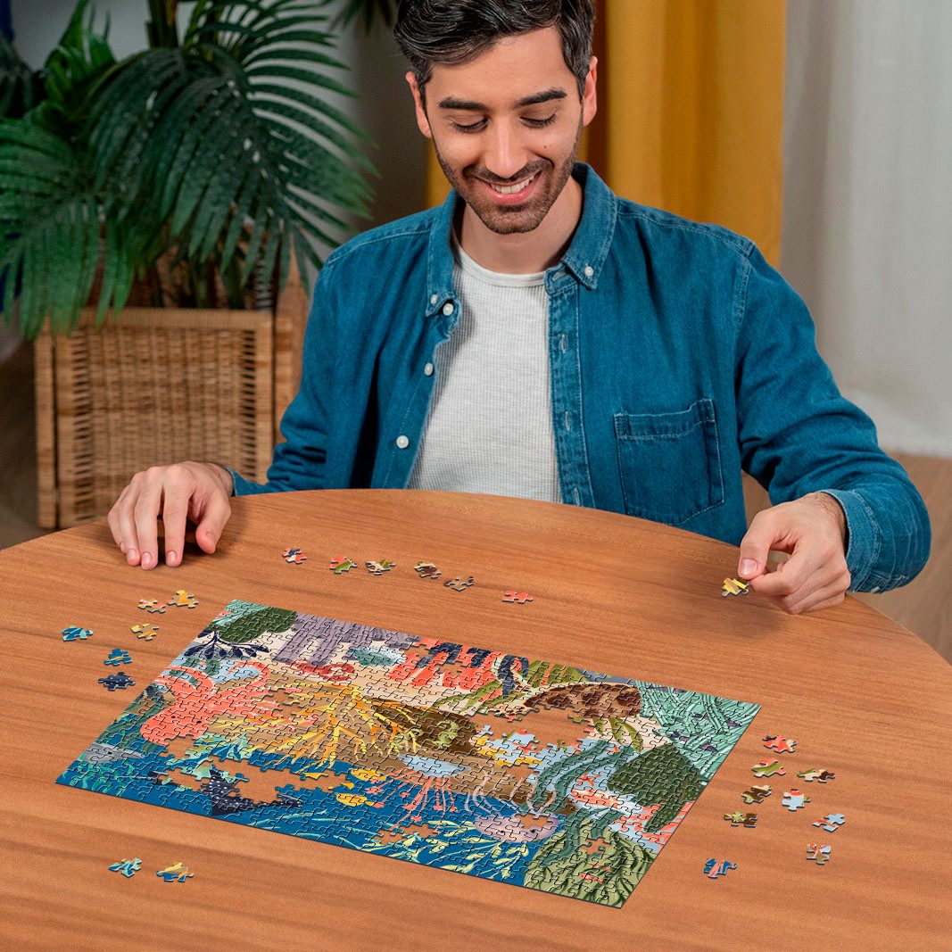 Ravensburger Puzzle Ozean-Laune, 500 Puzzleteile, Made in Germany