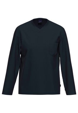 Ammann Pyjamaoberteil Organic Cotton - Mix & Match (1-tlg) Schlafanzug Shirt Langarm - Baumwolle - Schlafanzug zum selber mixen