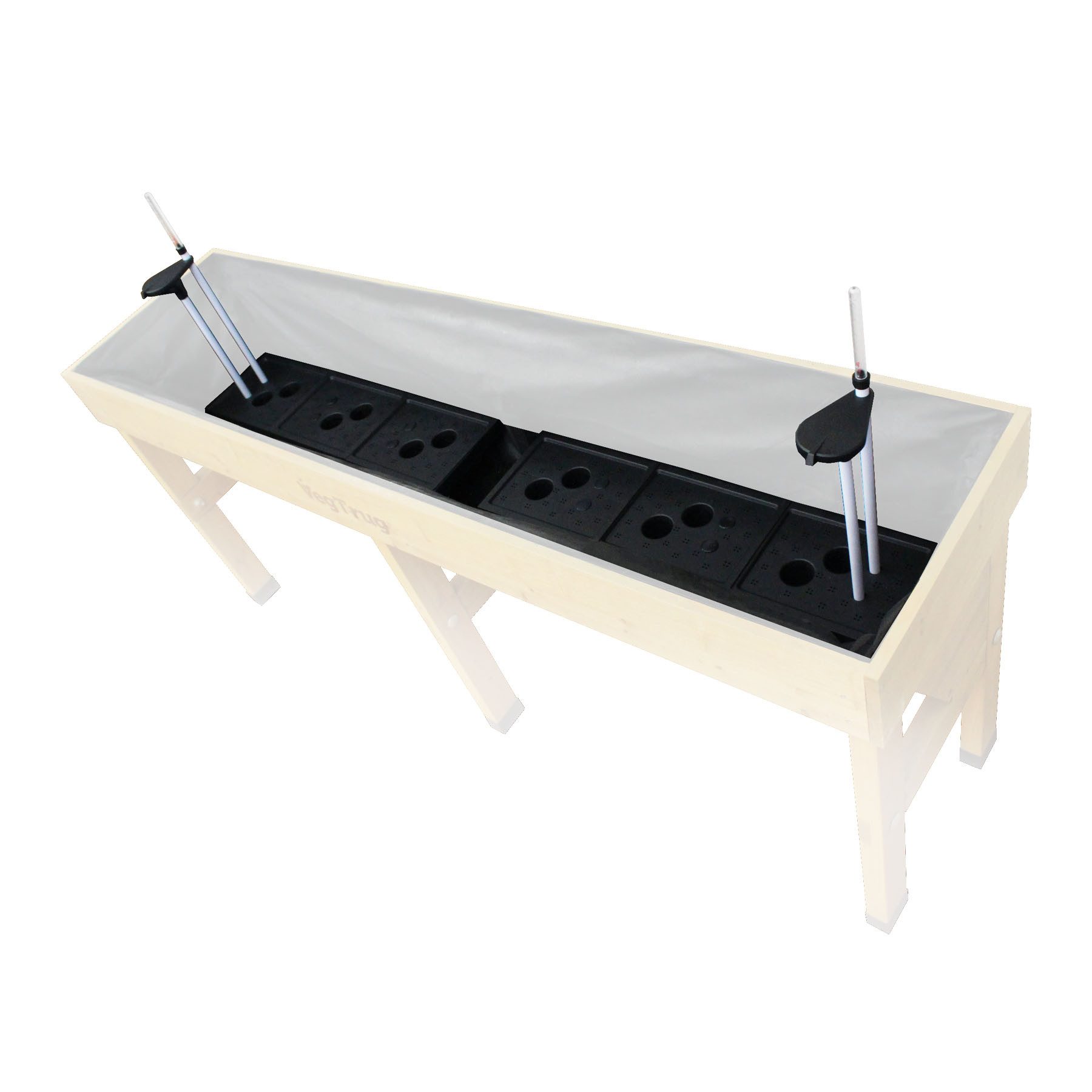 VegTrug Bewässerungssystem VegTrug® Bewässerung für Hochbeet Wall Hugger, Selbstbewässerungssystem mit Wasserstandsanzeige