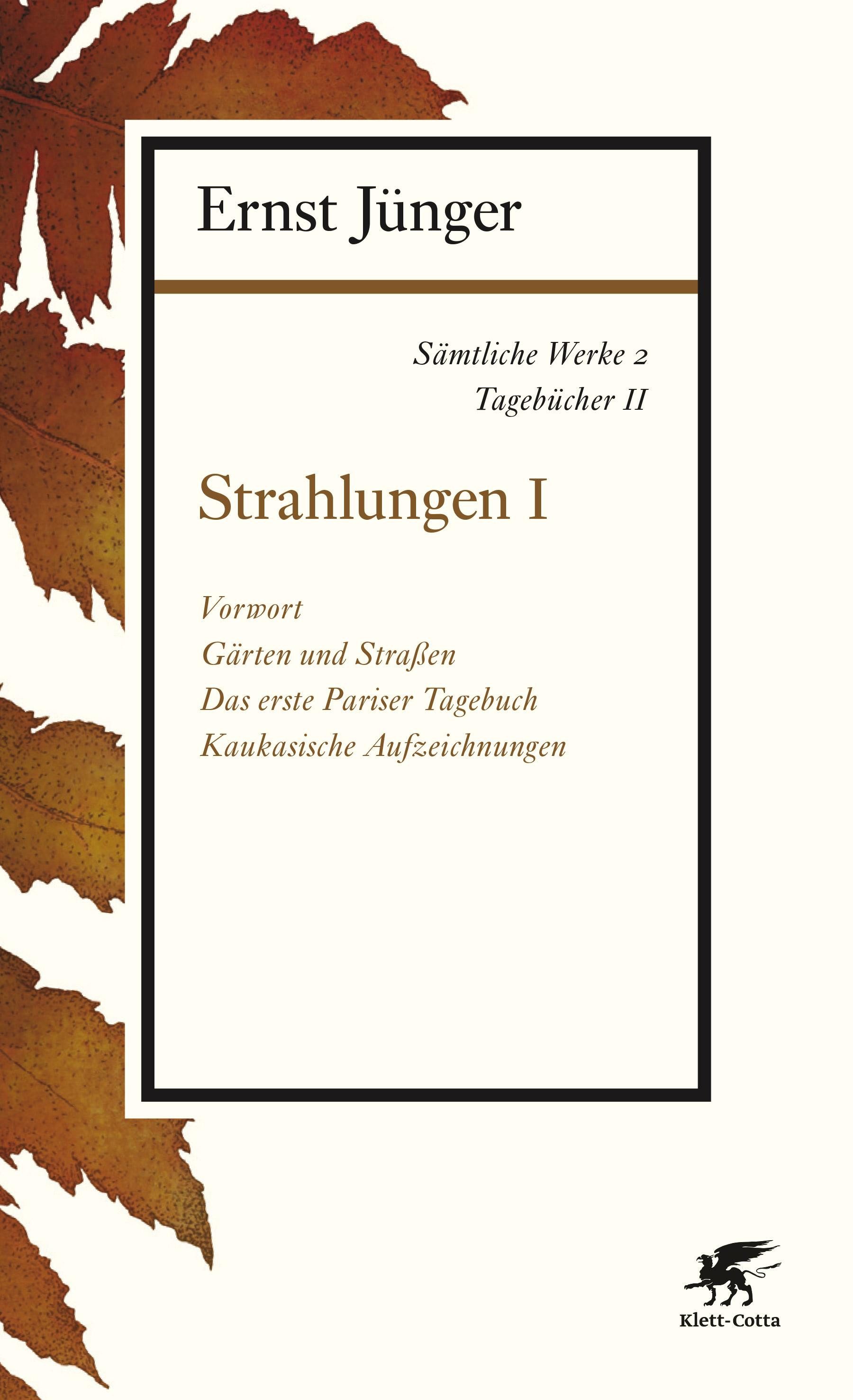Klett-Cotta Verlag Tagebuch Sämtliche Werke - Band 2