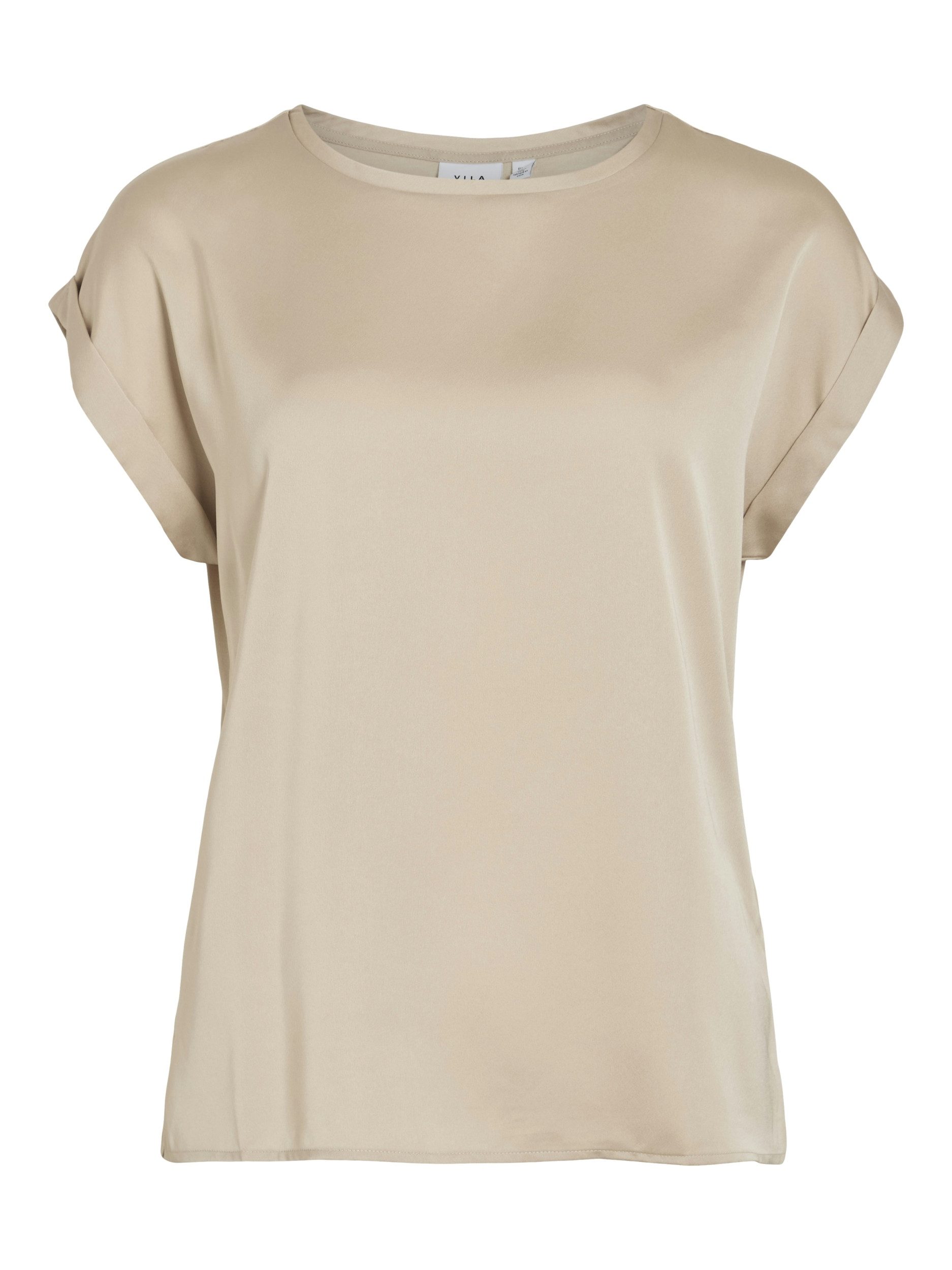 Vila Kurzarmbluse VIELLETTE S/S SATIN TOP günstig online kaufen