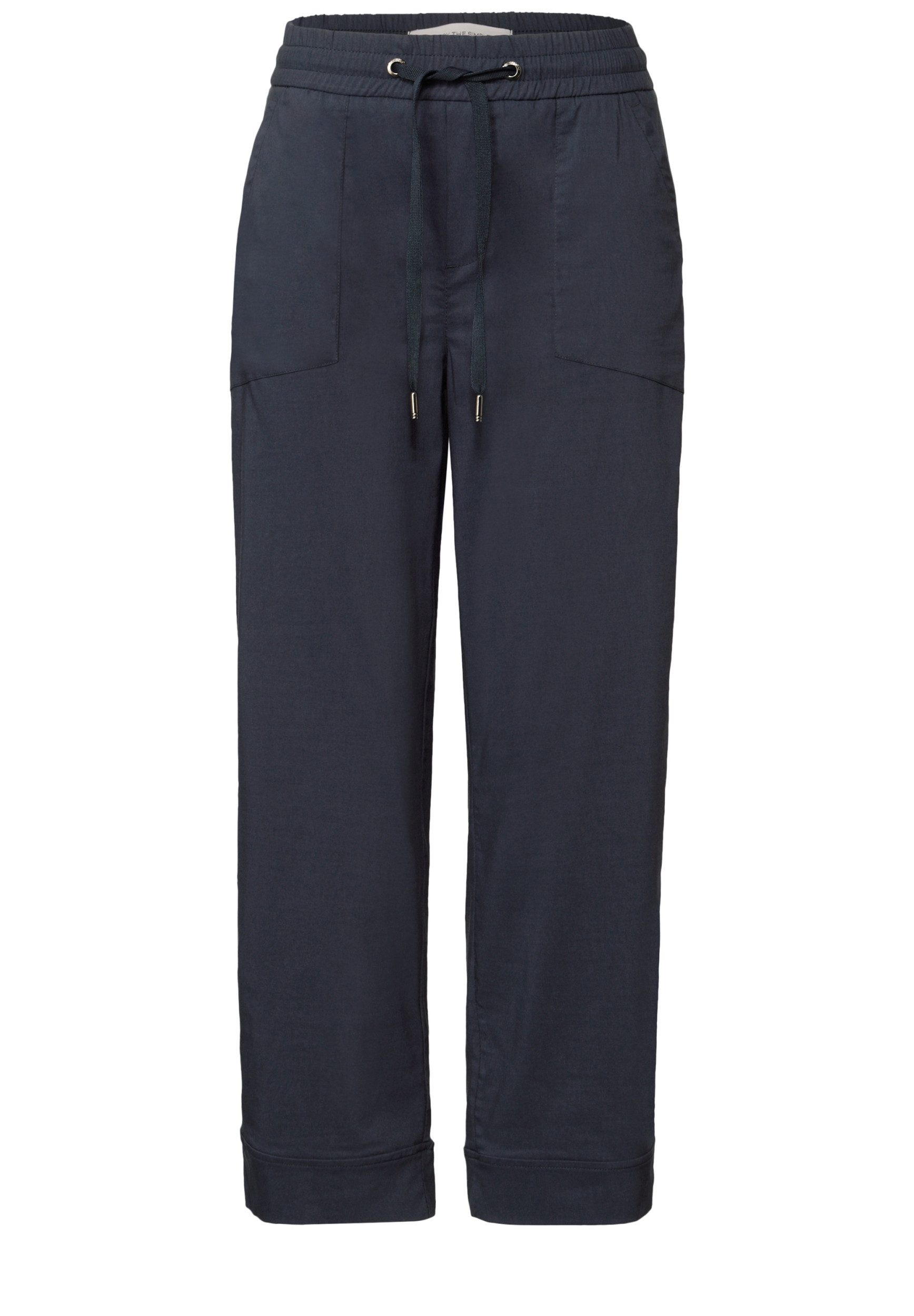 STREET ONE 7/8-Hose - Casual Fit Hose Damen – 7/8 Stoffhose – High Waist günstig online kaufen