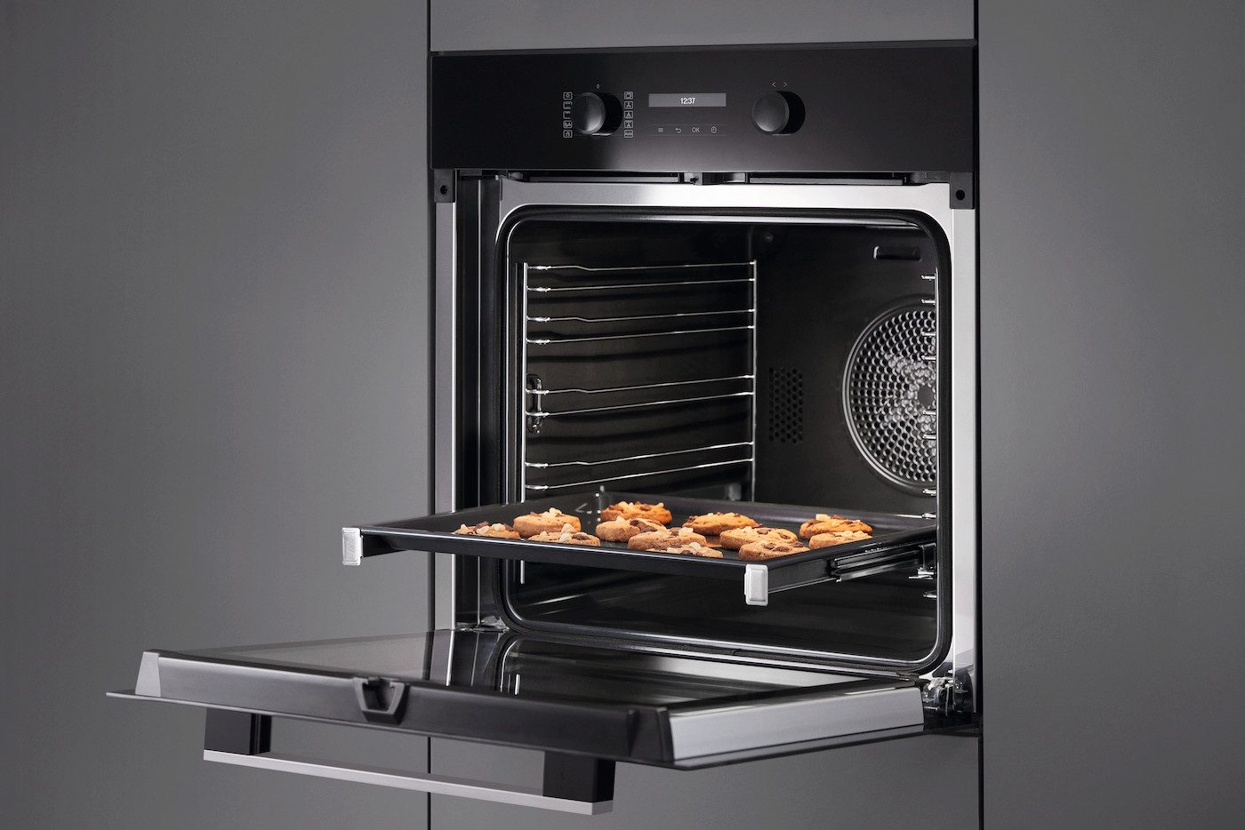 Miele Einbaubackofen H 2467 B Active, PerfectClean, Per WLAN vernetzbar und FlexiClip-Vollauszug