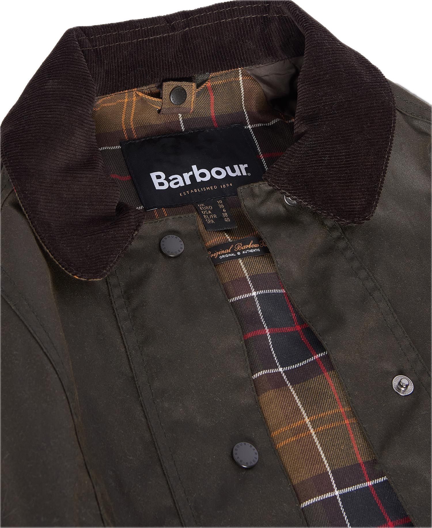 Barbour Outdoorjacke BARBOUR Wachsjacke Classic Beadnell – Bild 2 von 5