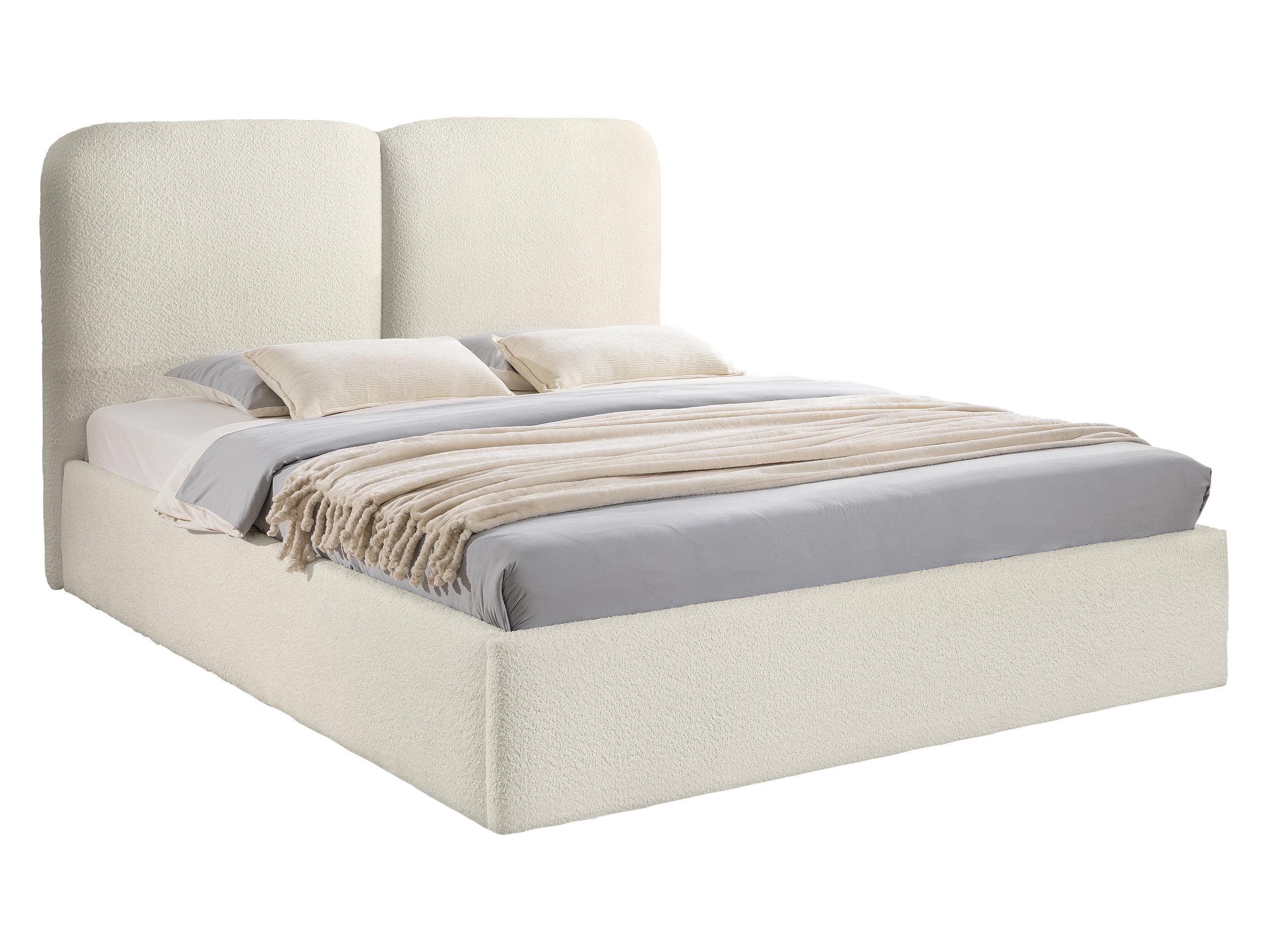 MIRJAN24 Polsterbett Heaven (Bettkasten mit zwei Kammern), 140/160/180x200 cm, Leistenlattenrost