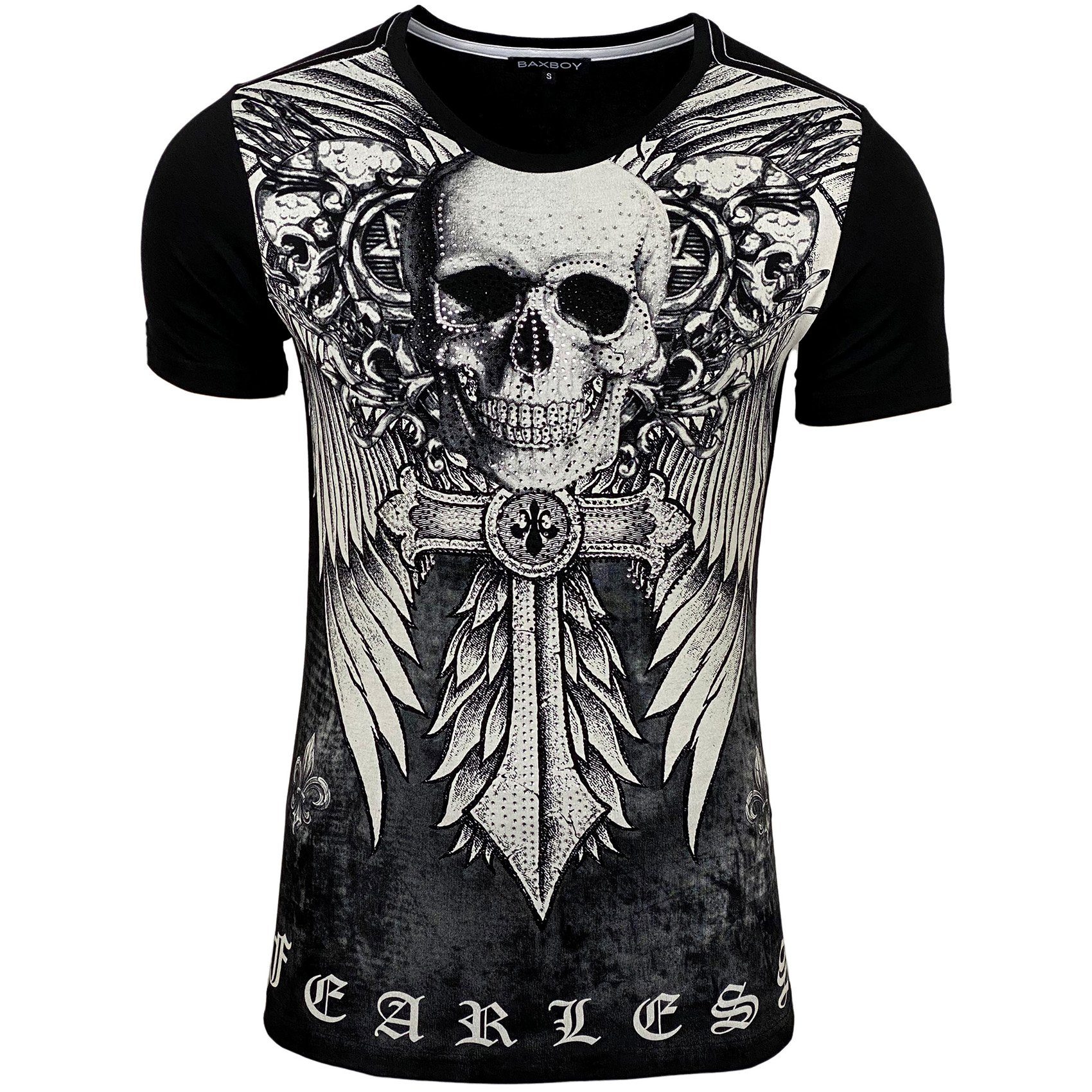 Baxboy T-Shirt Baxboy T-Shirt »BX2314« Rundhals günstig online kaufen