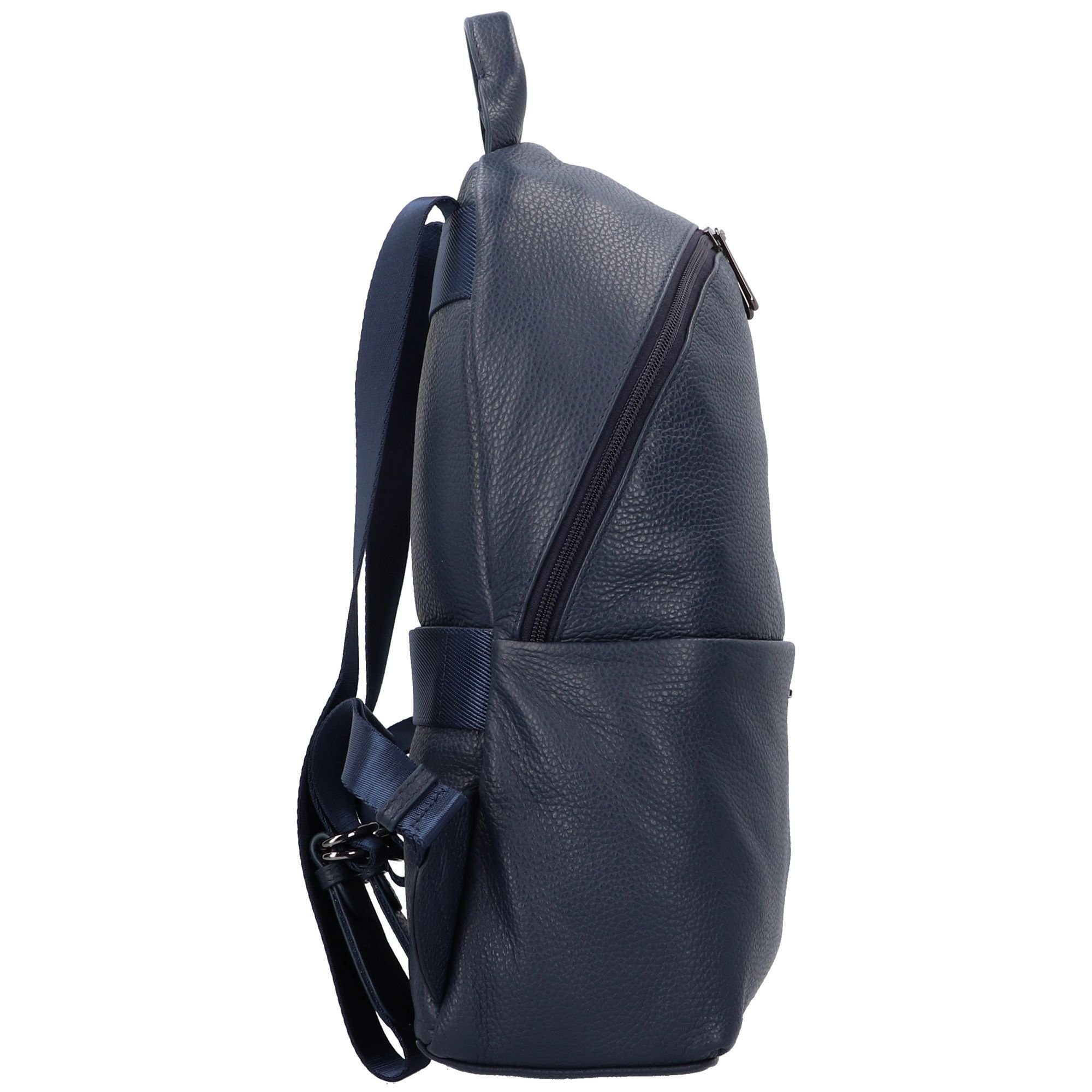 Mandarina Duck dress blue Mellow Leder Laptoprucksack Leather