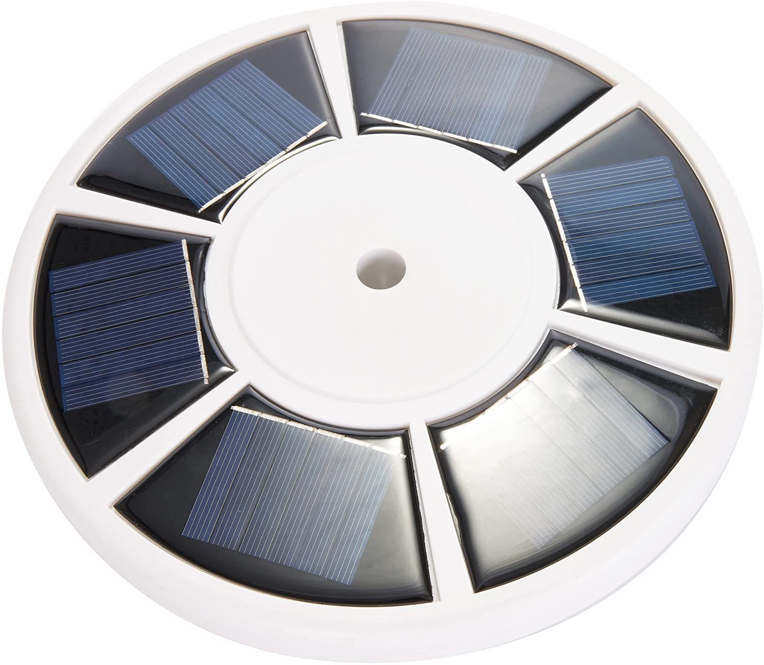BRUBAKER LED Solarleuchte Fahnenmast Solar Licht - Fahnenmastlicht - Fahnenstangen Beleuchtung, LED fest integriert, Tageslichtweiß, Solar-Energie Lampe für Cam – Bild 4 von 5